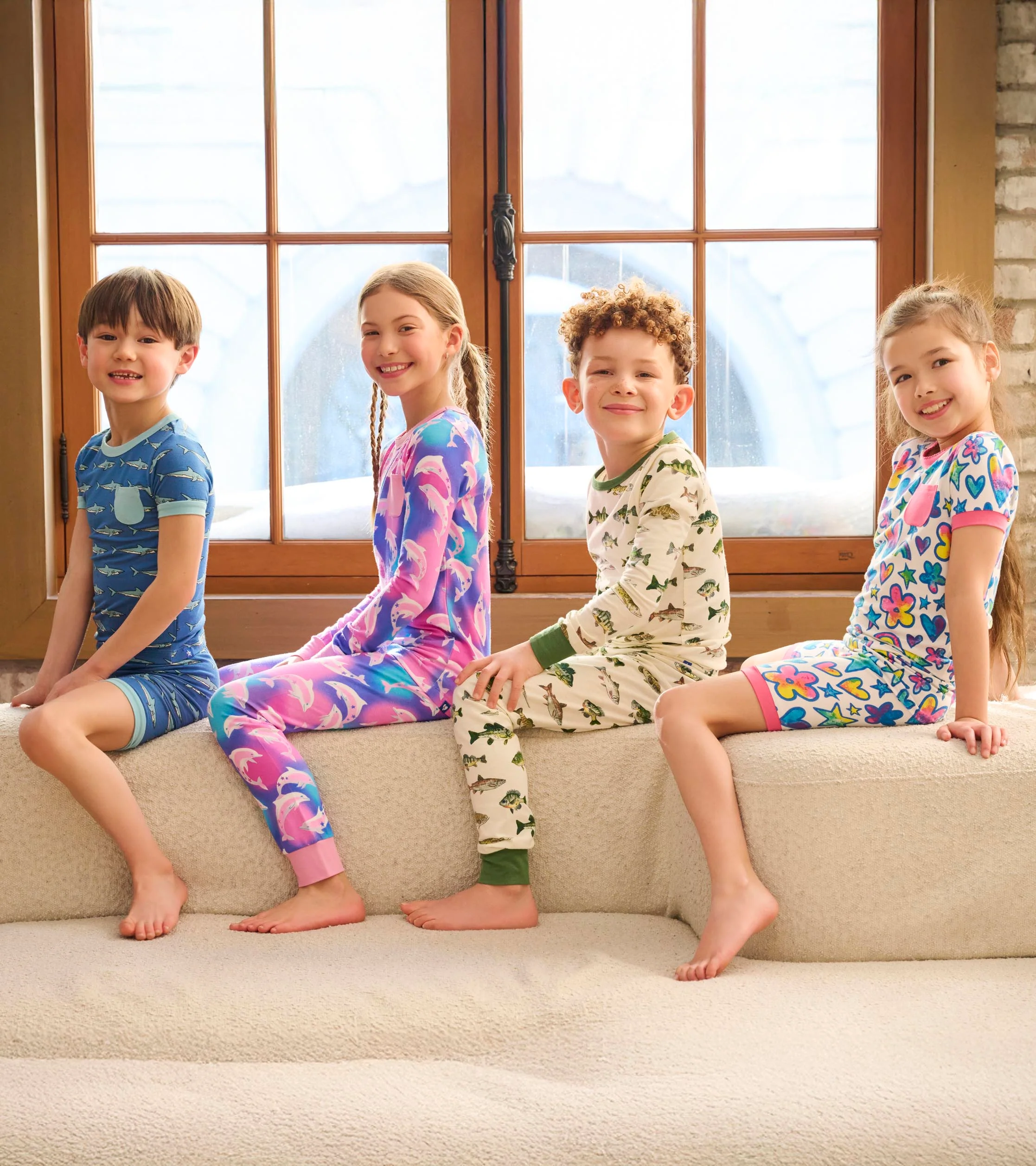 Boys Shark Tank Bamboo Short Pajama Set - Image 6