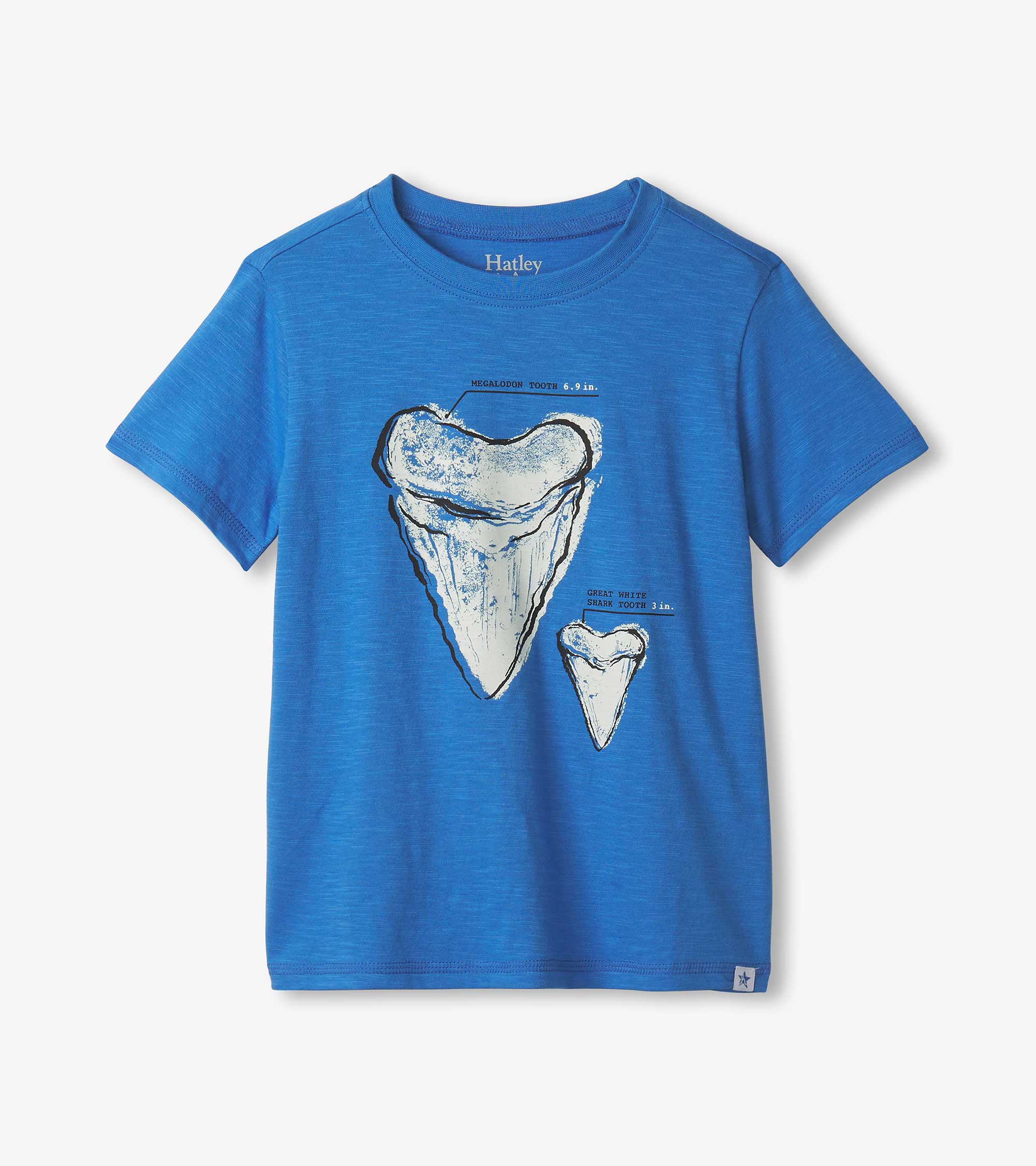 Boys Shark Tooth Glow in the Dark Graphic Tee