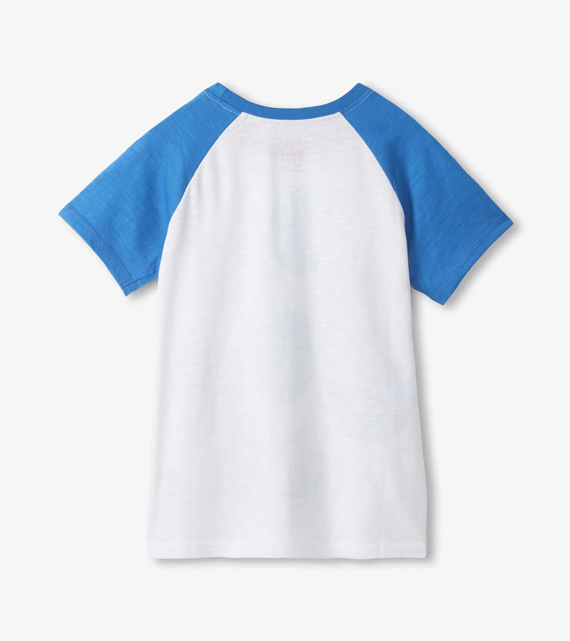 Boys Soccer Balls Raglan T-Shirt - Image 2