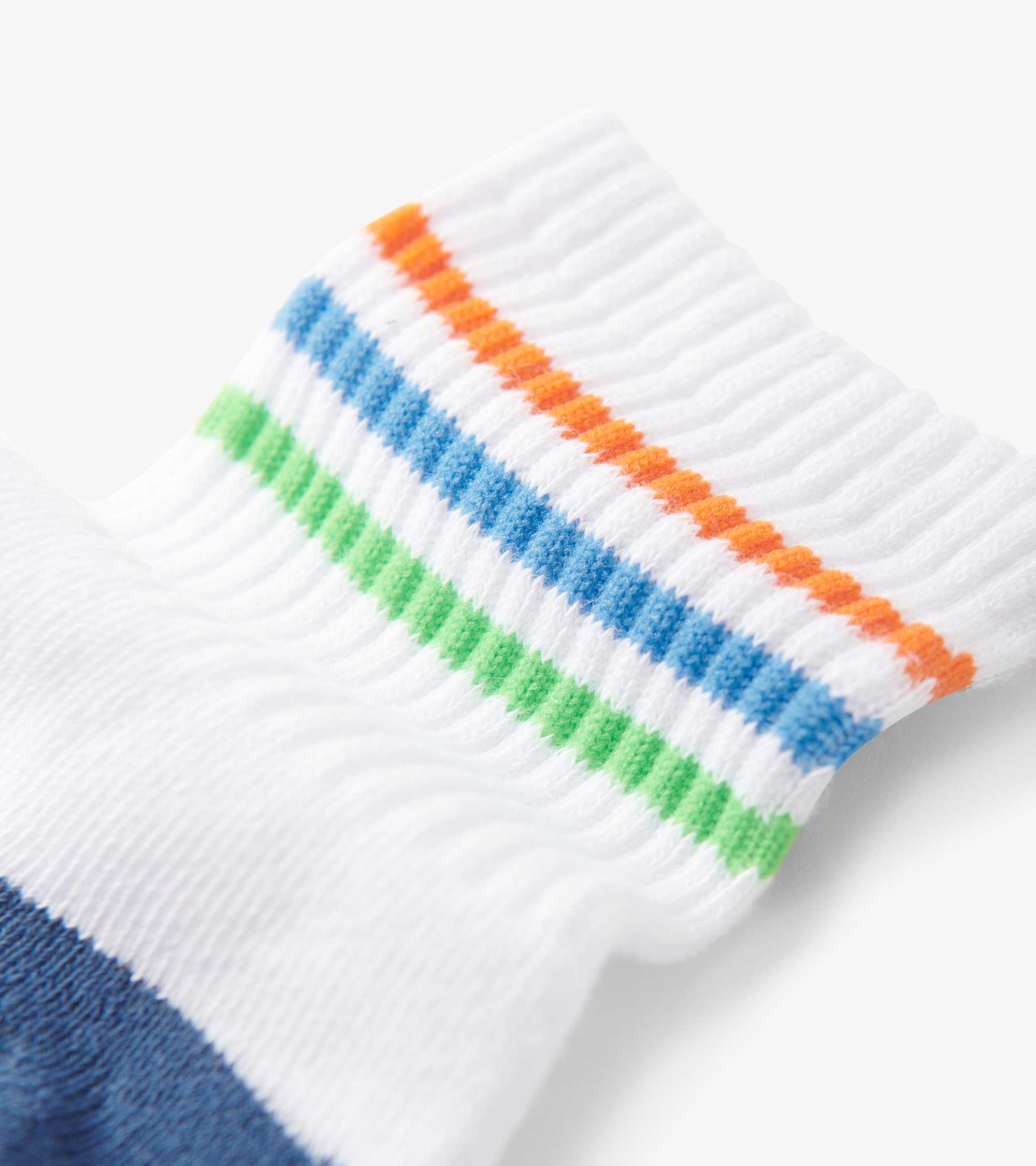 Boys Spring Stripes Crew Socks - Image 2