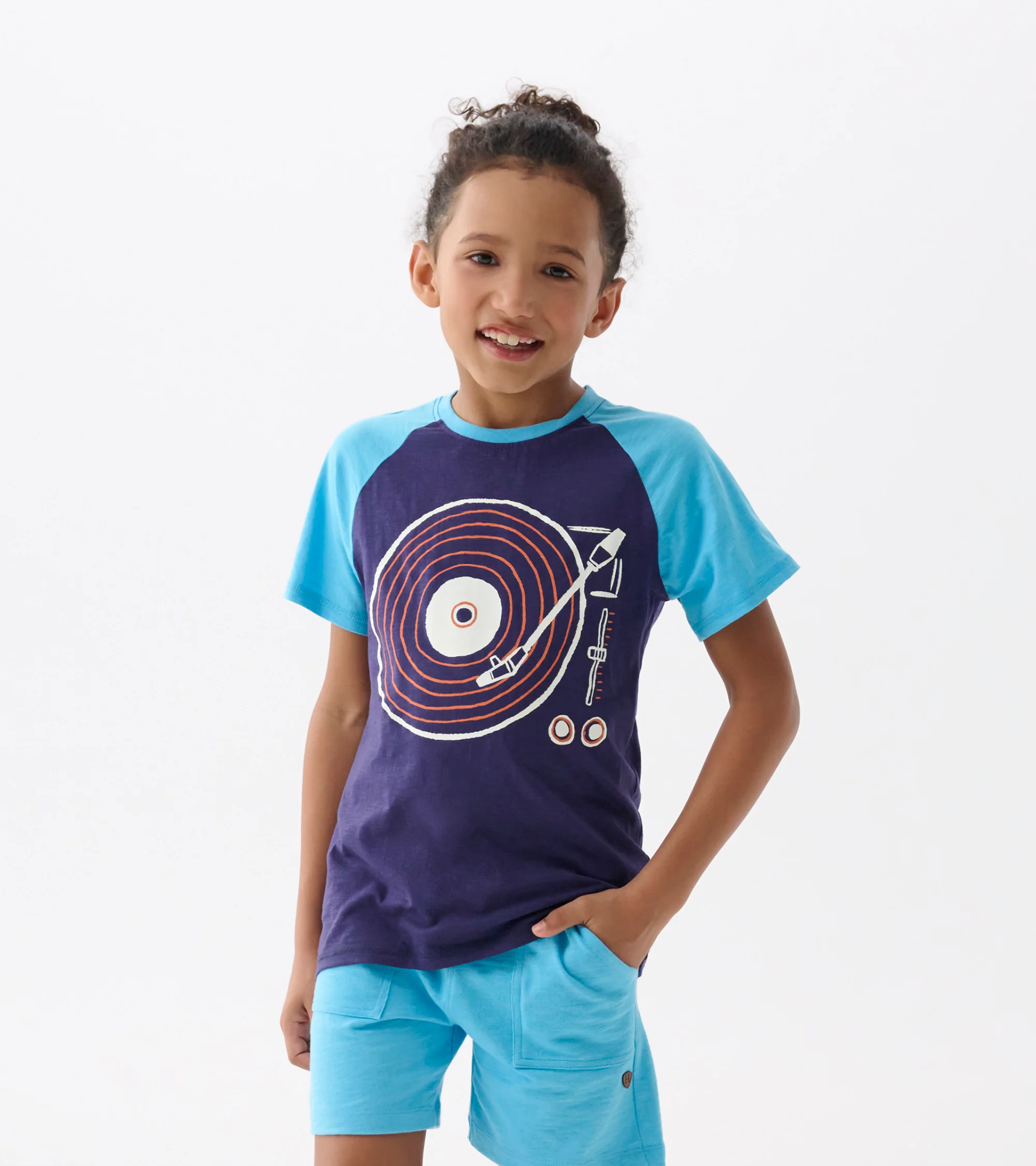 Boys Sweet Beats Raglan T-Shirt - Image 2