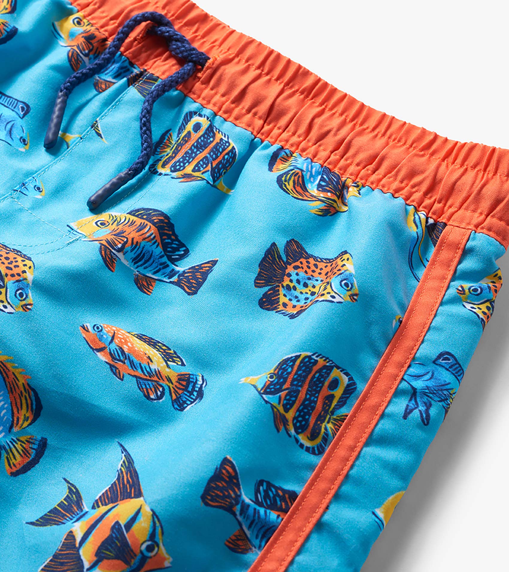 Boys Tropical Fish Swim Trunks - Image 3