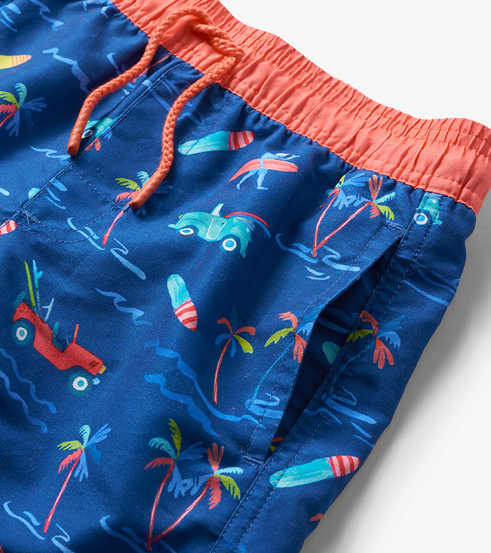 Boys Tropical Swim Trunks - Image 4