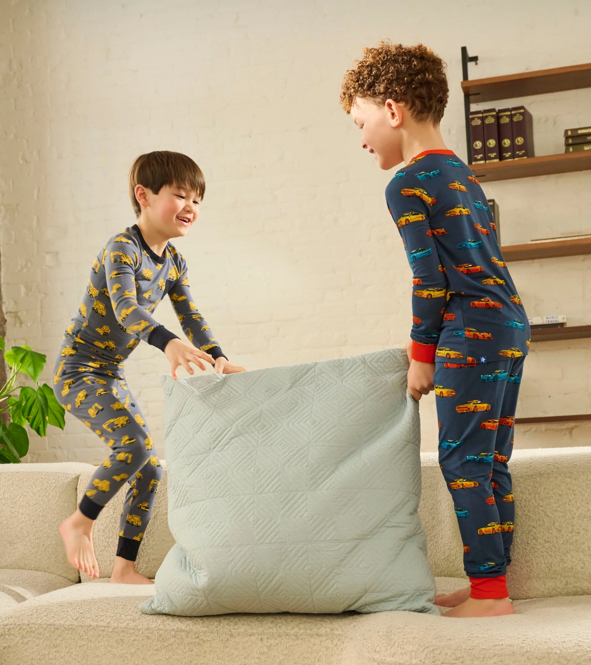 Boys Under Construction Pajama Set - Image 5