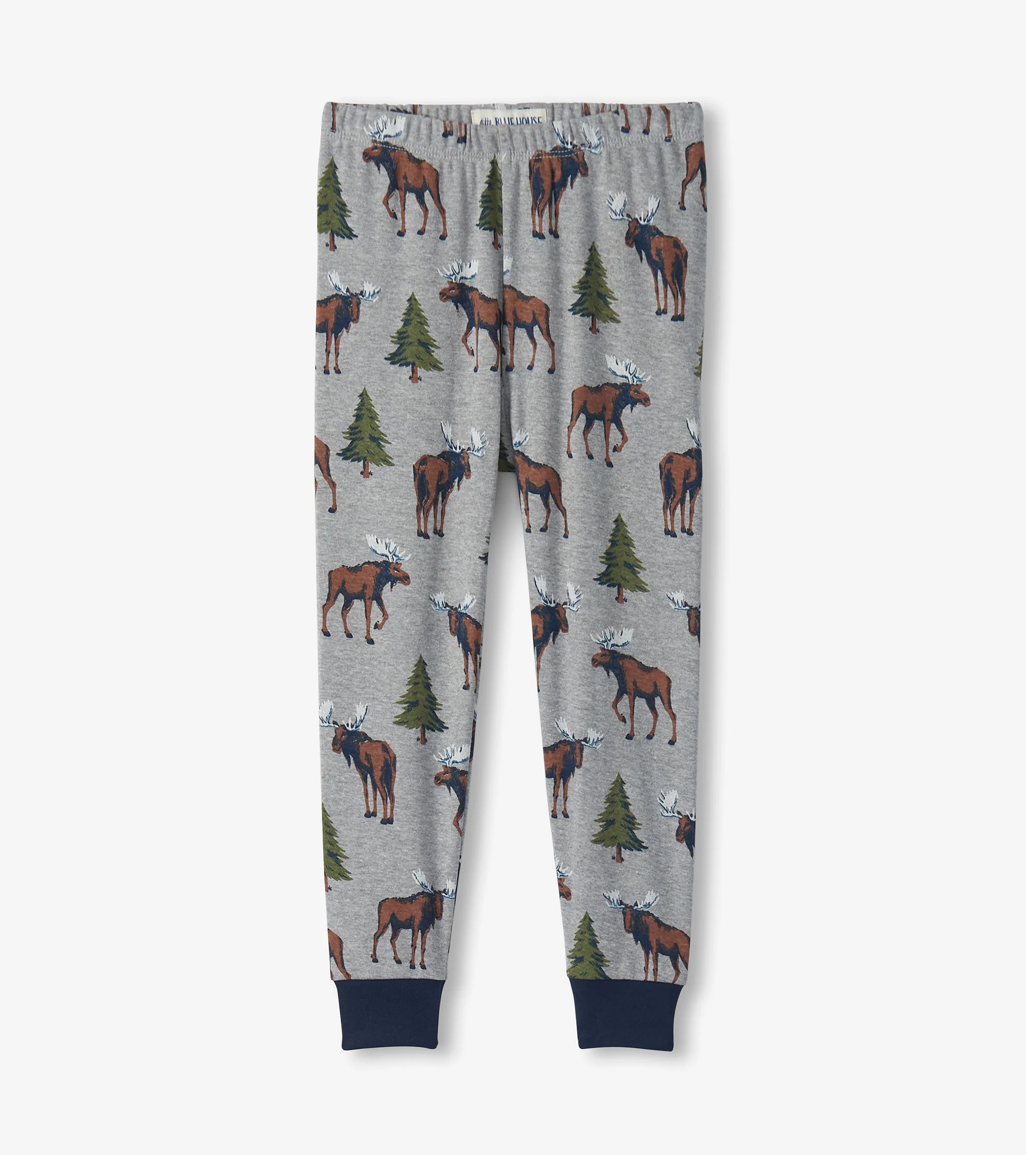 Boys Wild Moose Pajama Set - Image 4