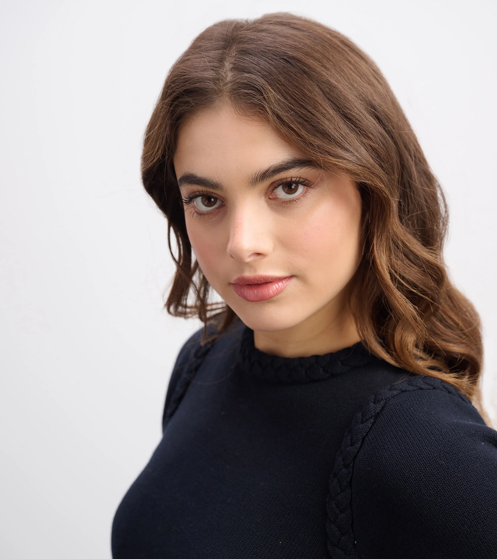 Braided Sweater - Black - Image 5