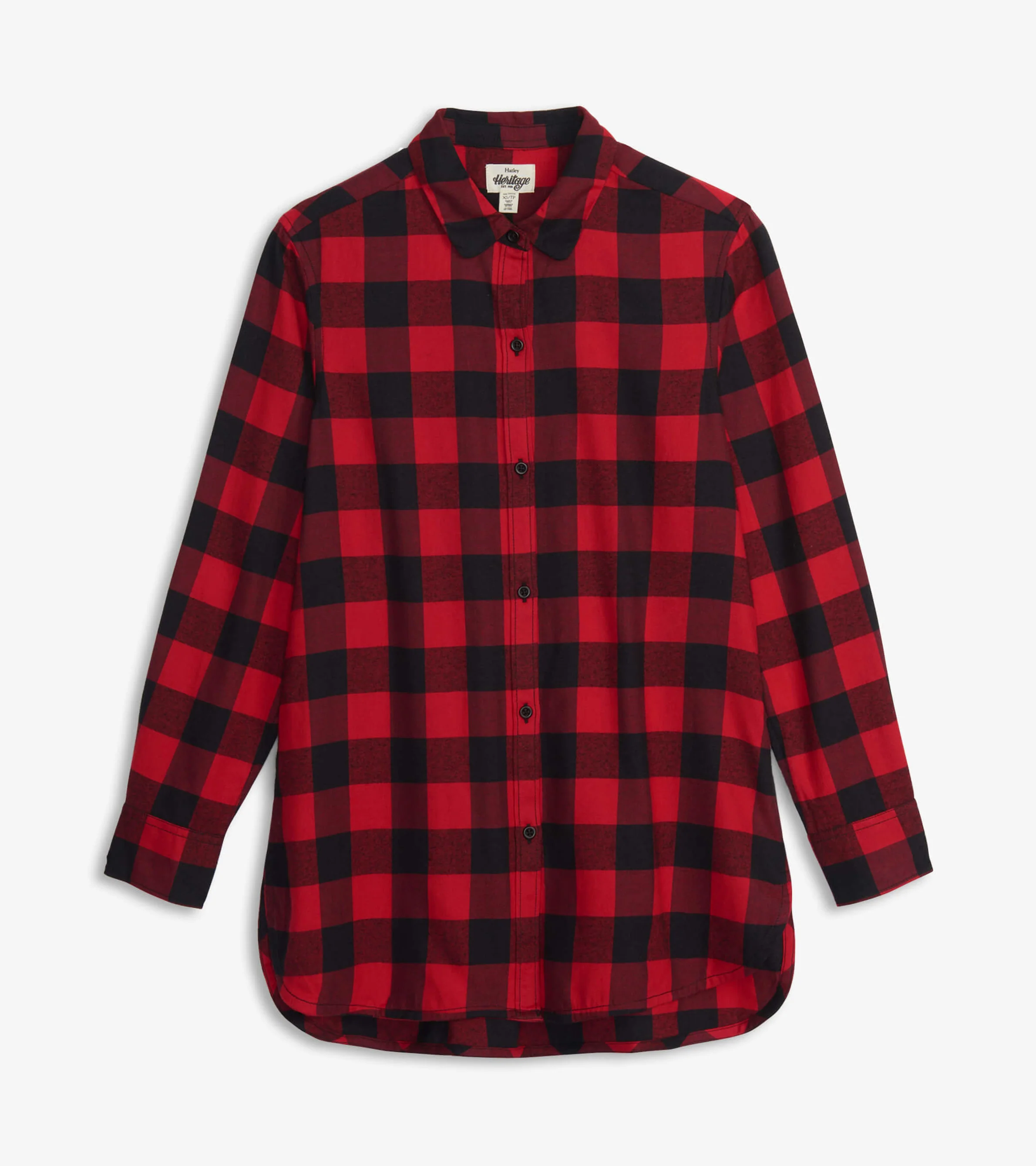 Buffalo Plaid Heritage Women's Flannel Tunic - Image 2
