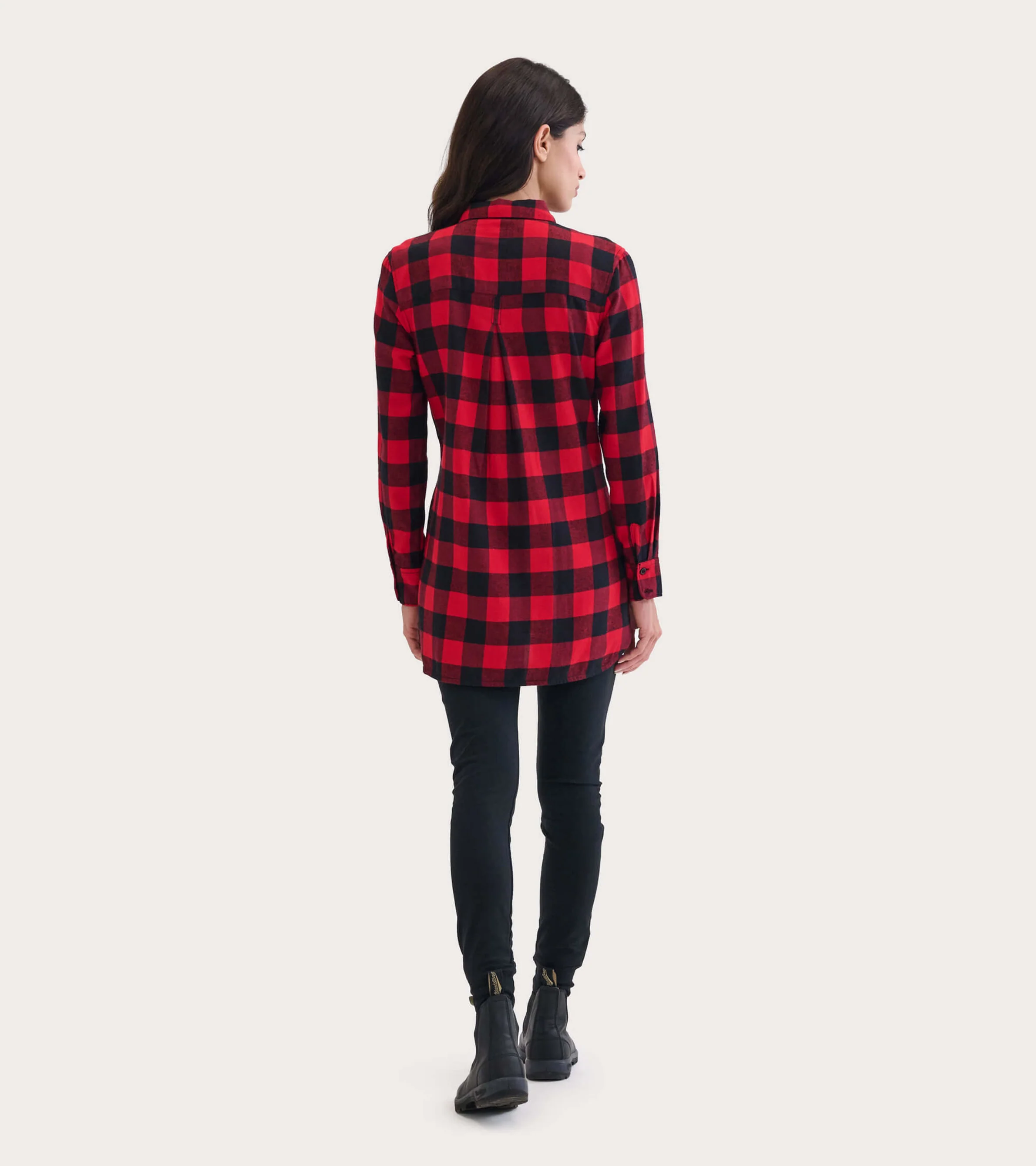 Buffalo Plaid Heritage Women's Flannel Tunic - Image 4