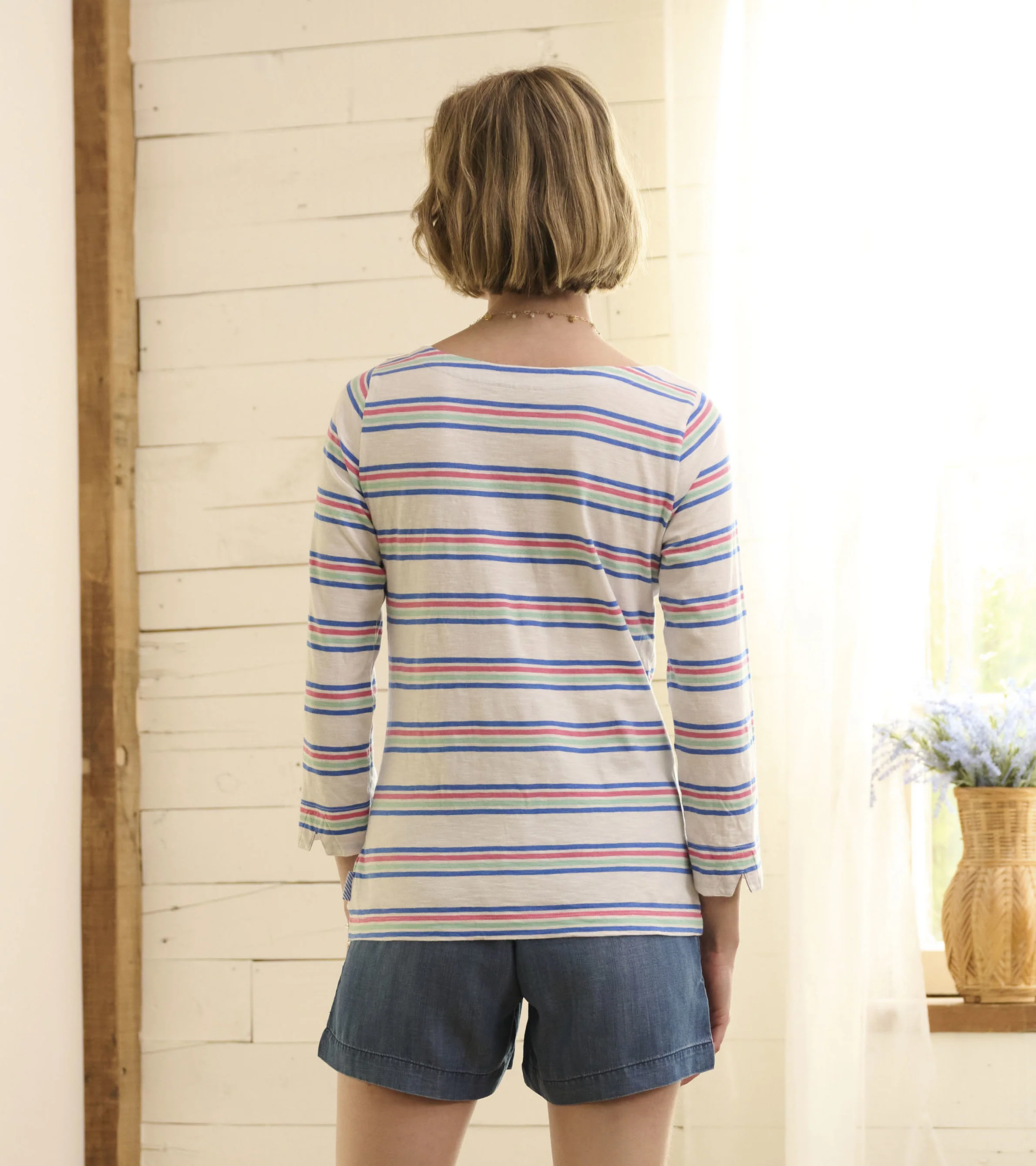 Button Breton - Seaside Stripes - Image 4