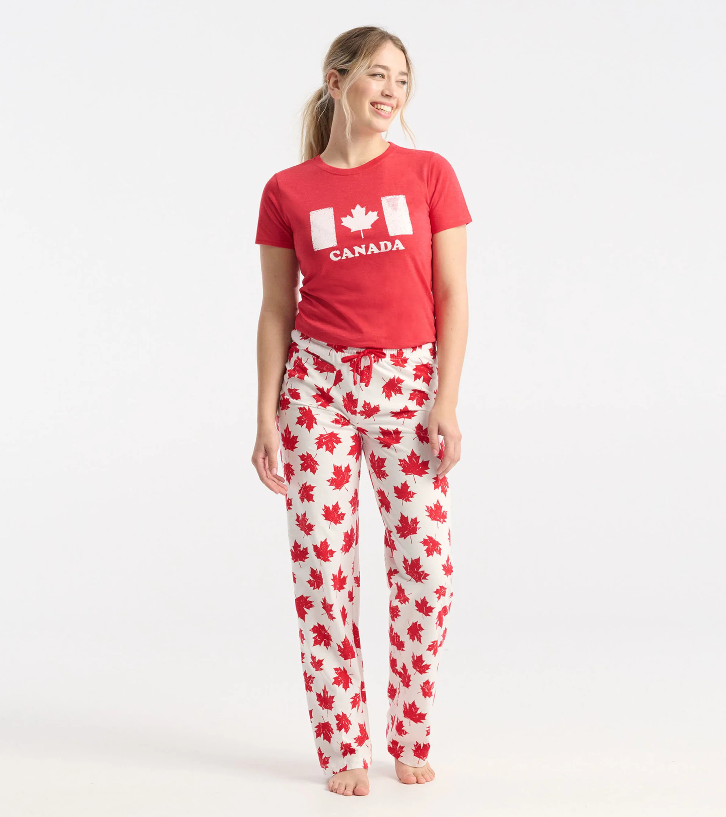 Canada Women's Cotton Pajama Pants - Image 3
