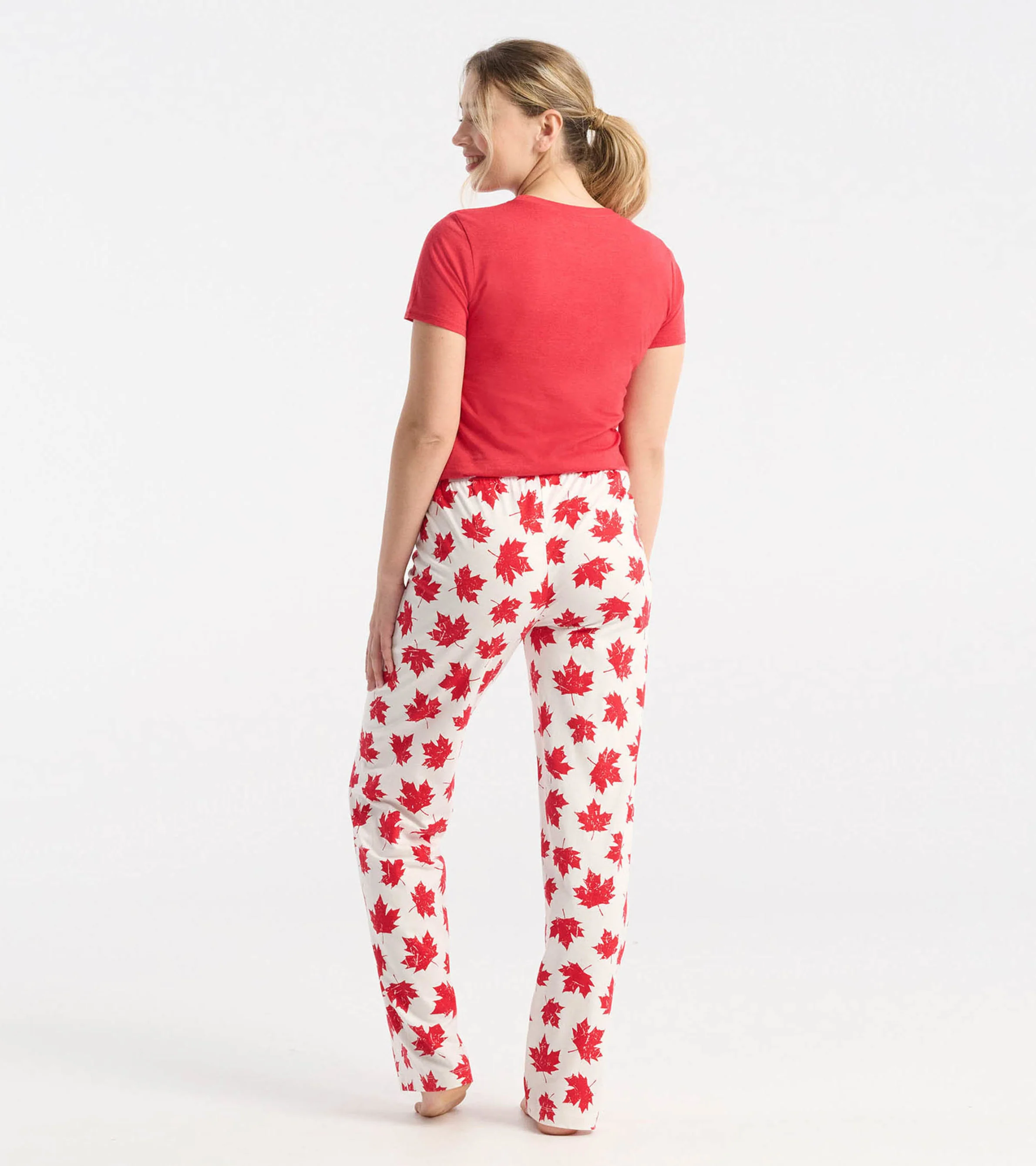 Canada Women's Cotton Pajama Pants - Image 4