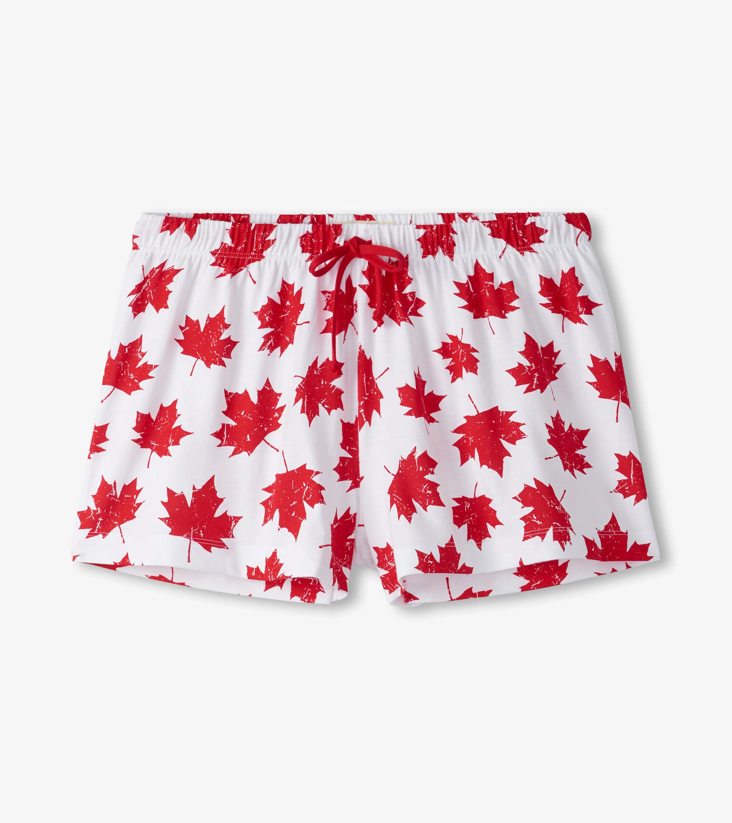 Canada Womens Cotton Sleep Shorts - Image 2