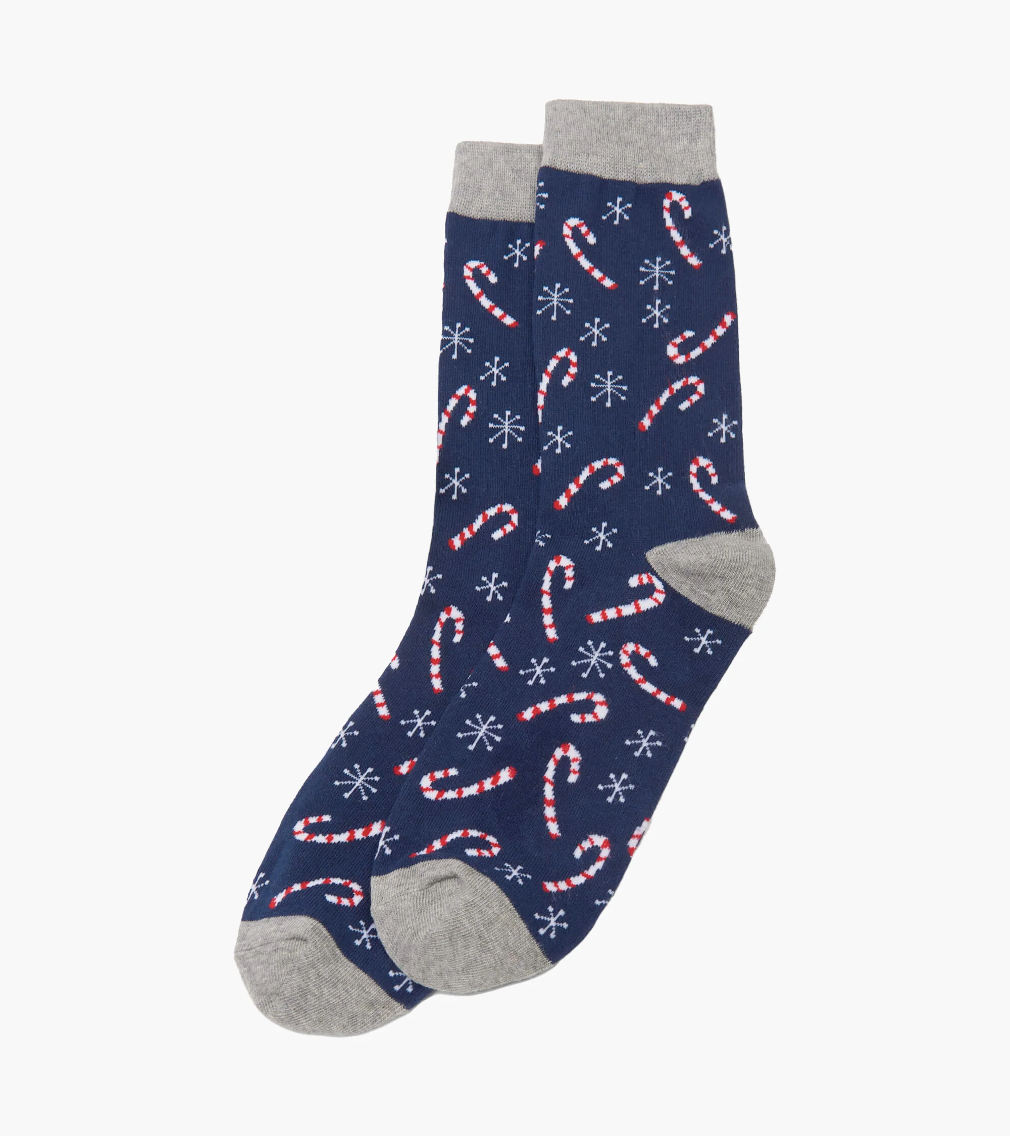 Men's Candy Canes Crew Socks - Image 2