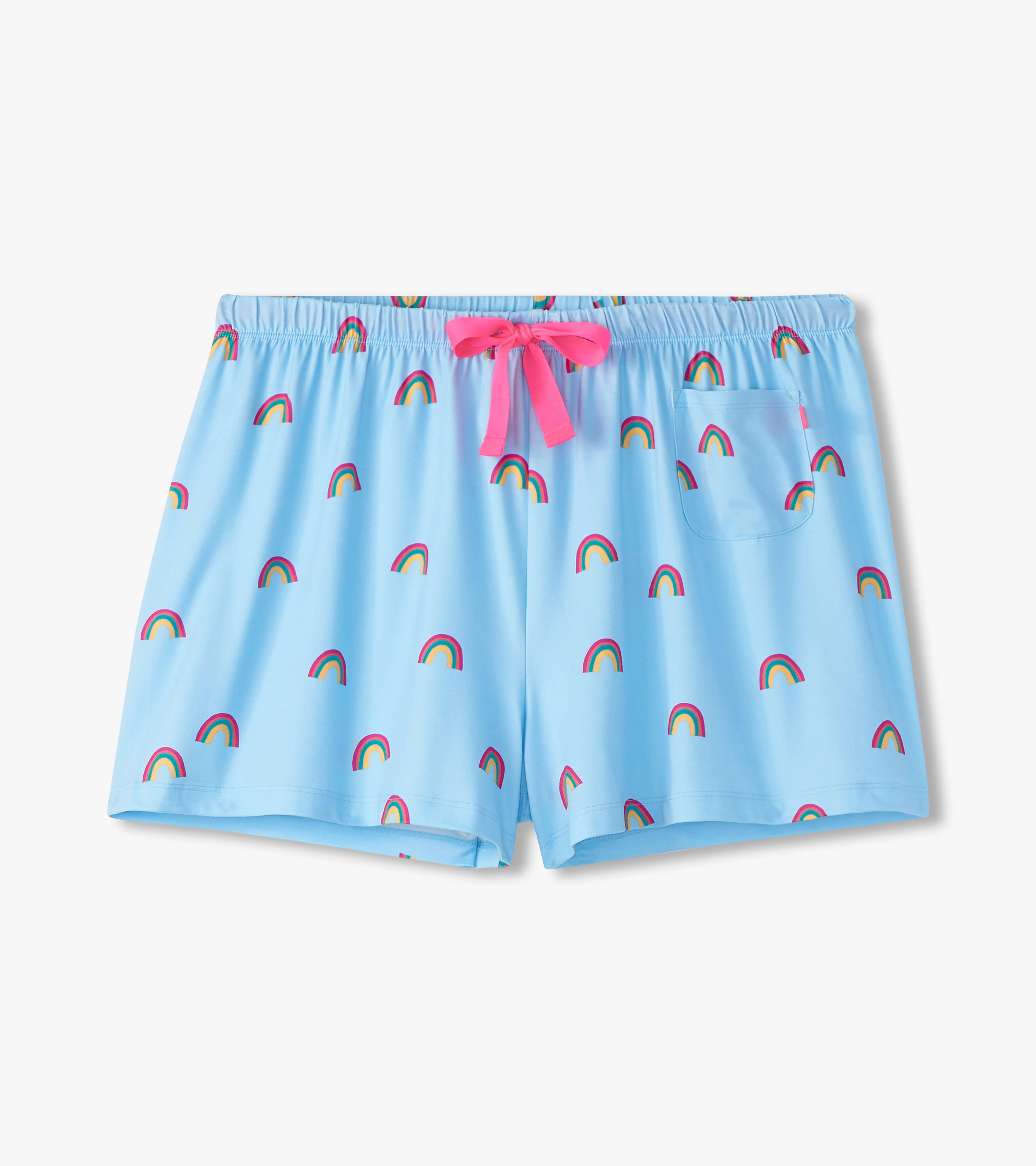 Women's Lucky Rainbow Polyknit Pajamas Shorts - Image 5