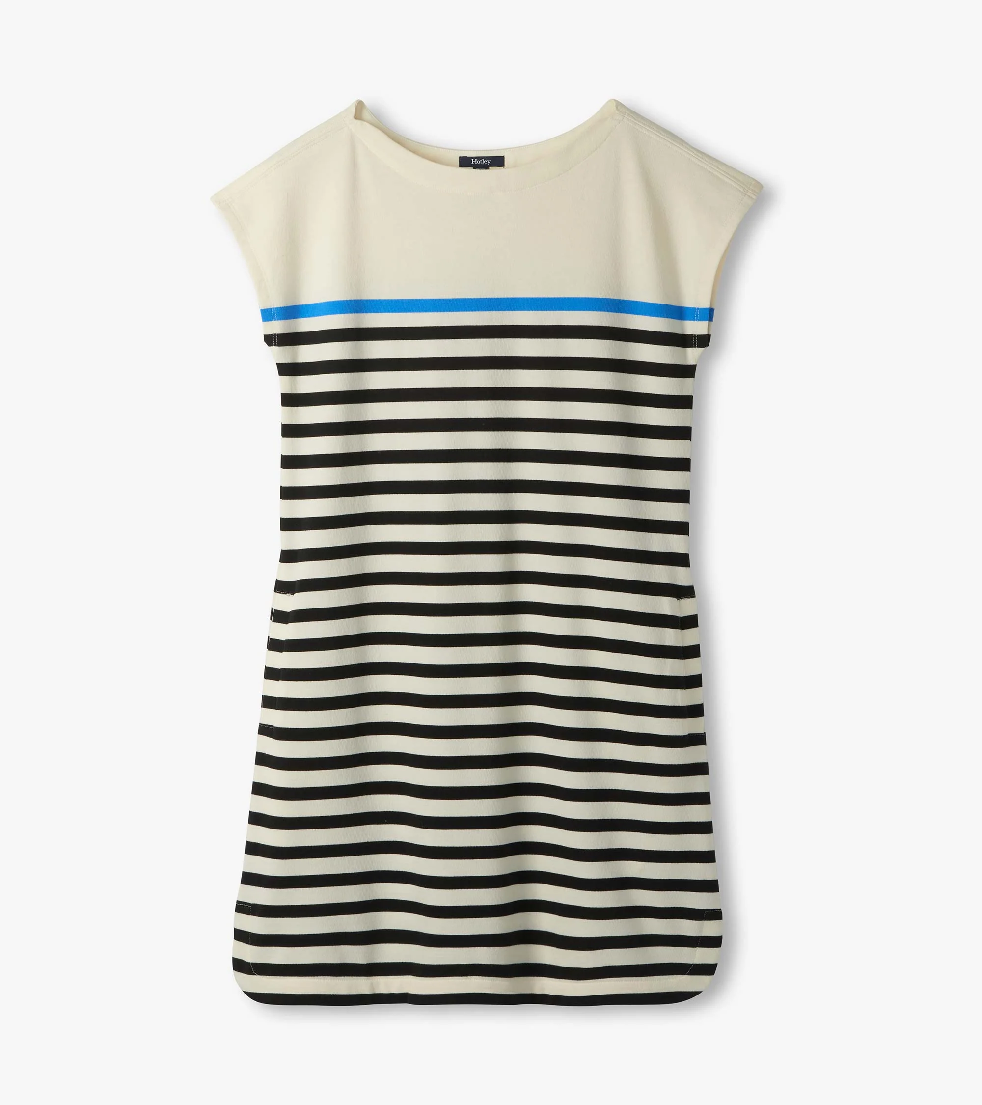 Capri Dress - Black Stripes - Image 2