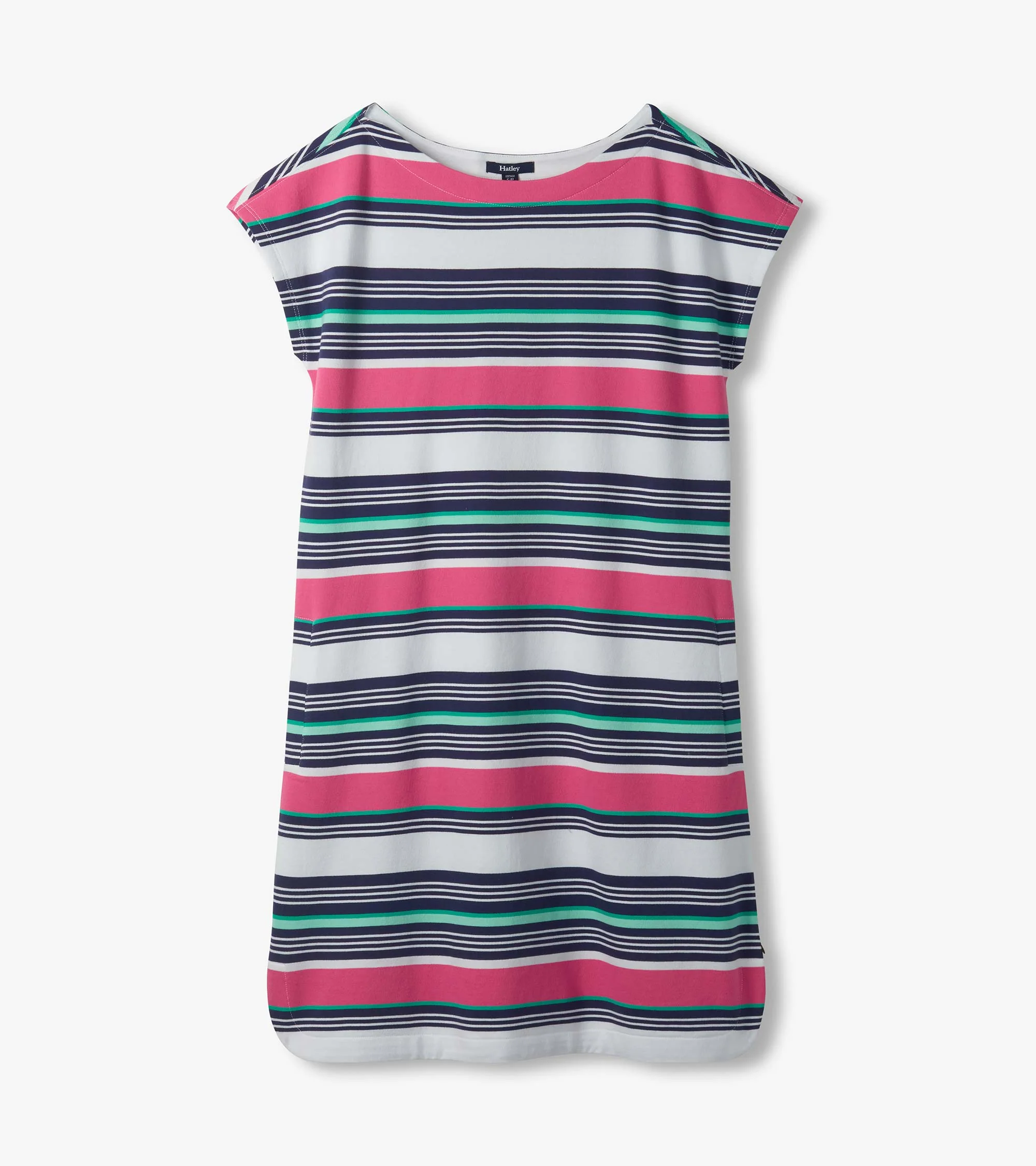 Capri Dress - Spring Rainfall Stripes - Image 2