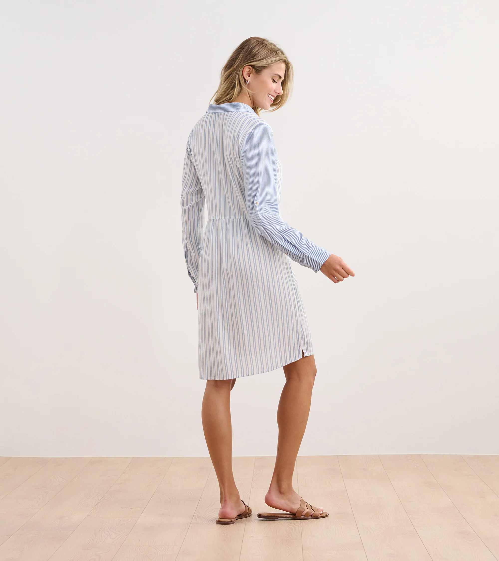 Cara Shirt Dress - Mix & Match Stripes - Image 3
