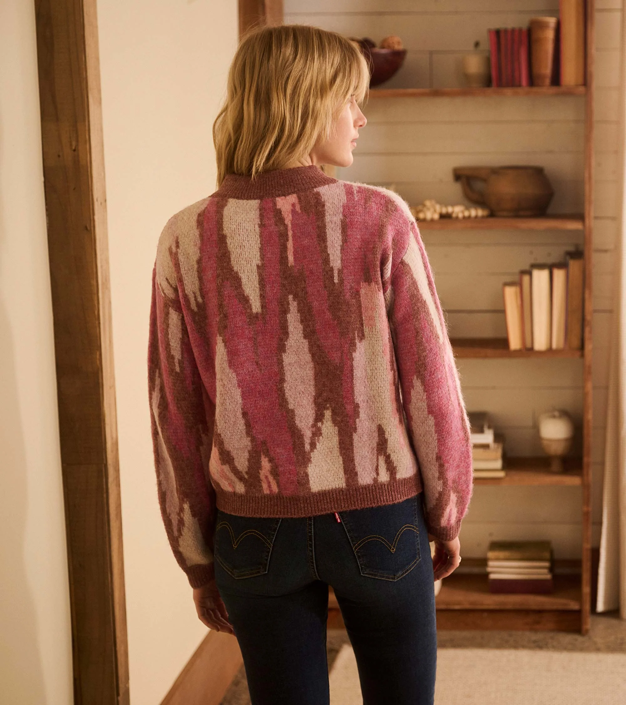 Carmi Pullover - Russet Ikat - Image 5