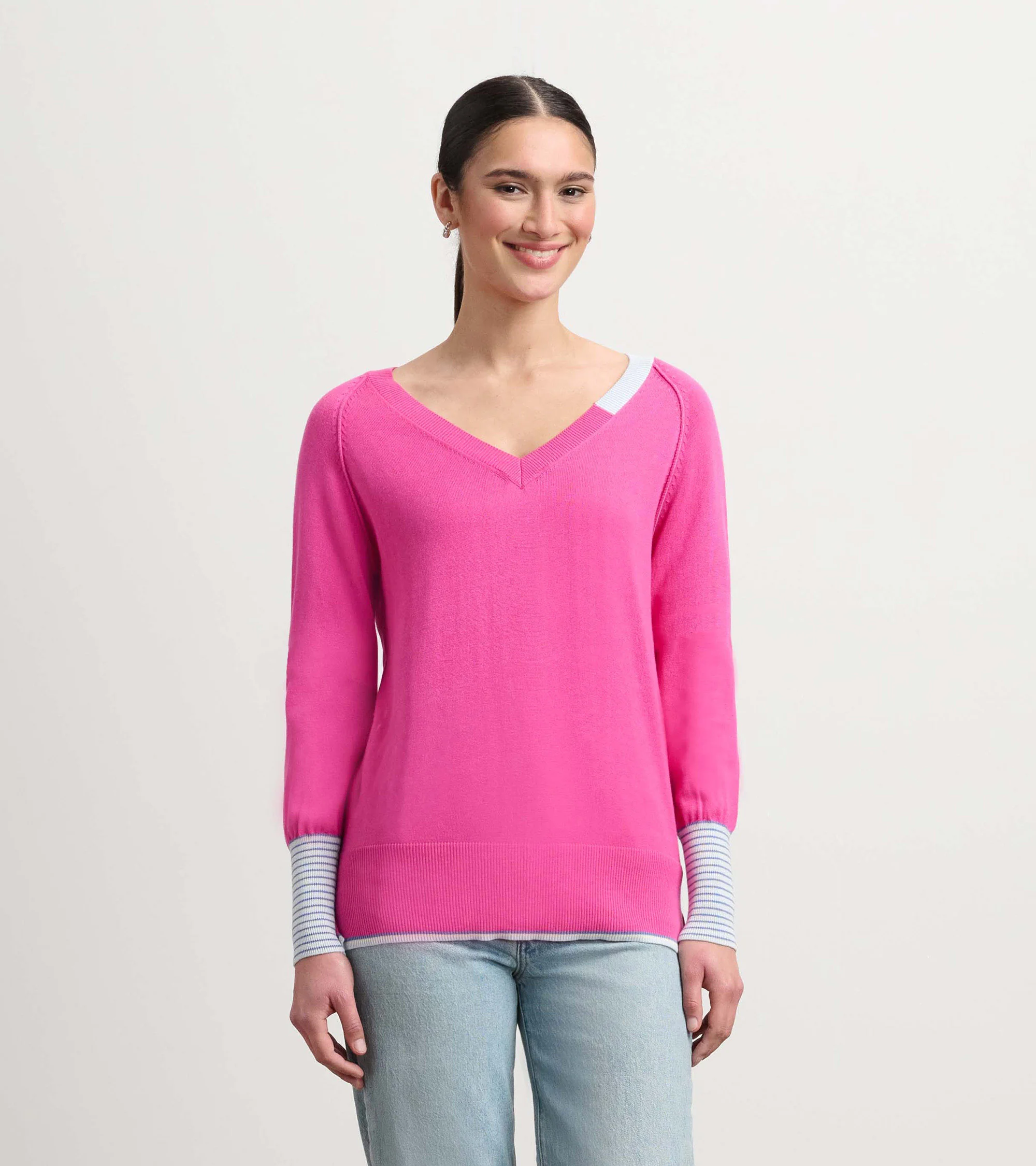 Cary Sweater - Pink Lagoon