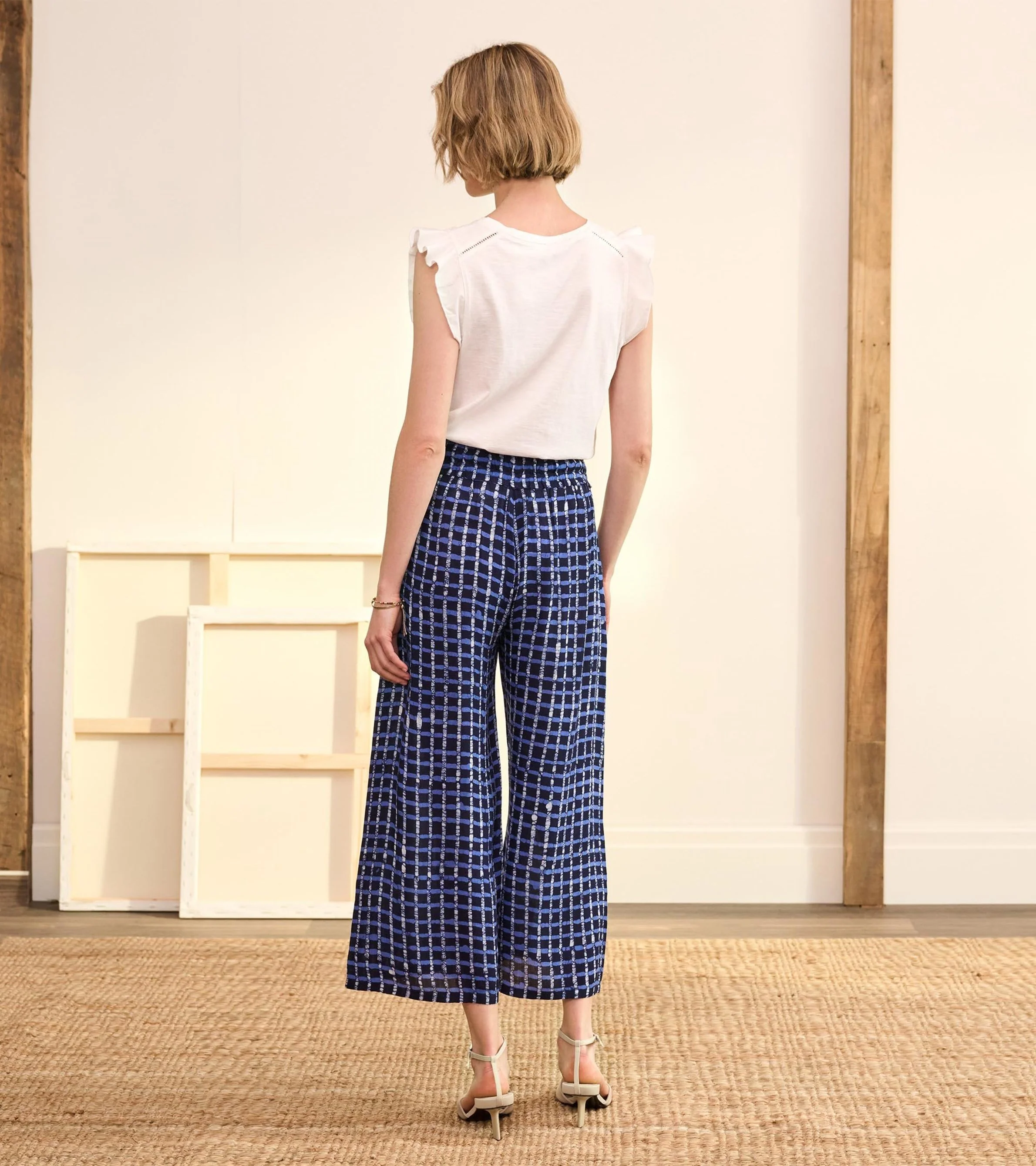 Cassie Pants - Painted Plaid - Image 4