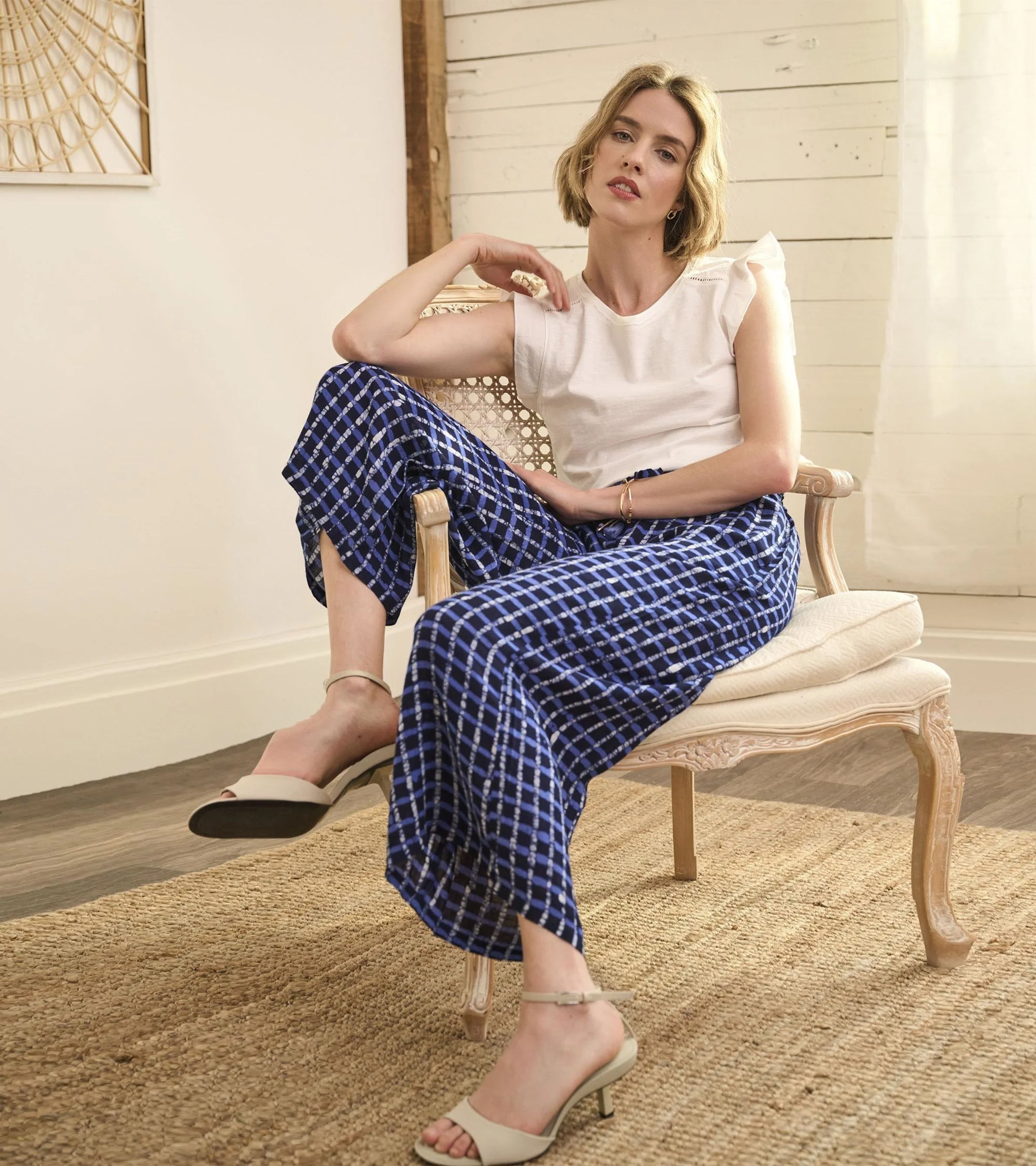 Cassie Pants - Painted Plaid - Image 6
