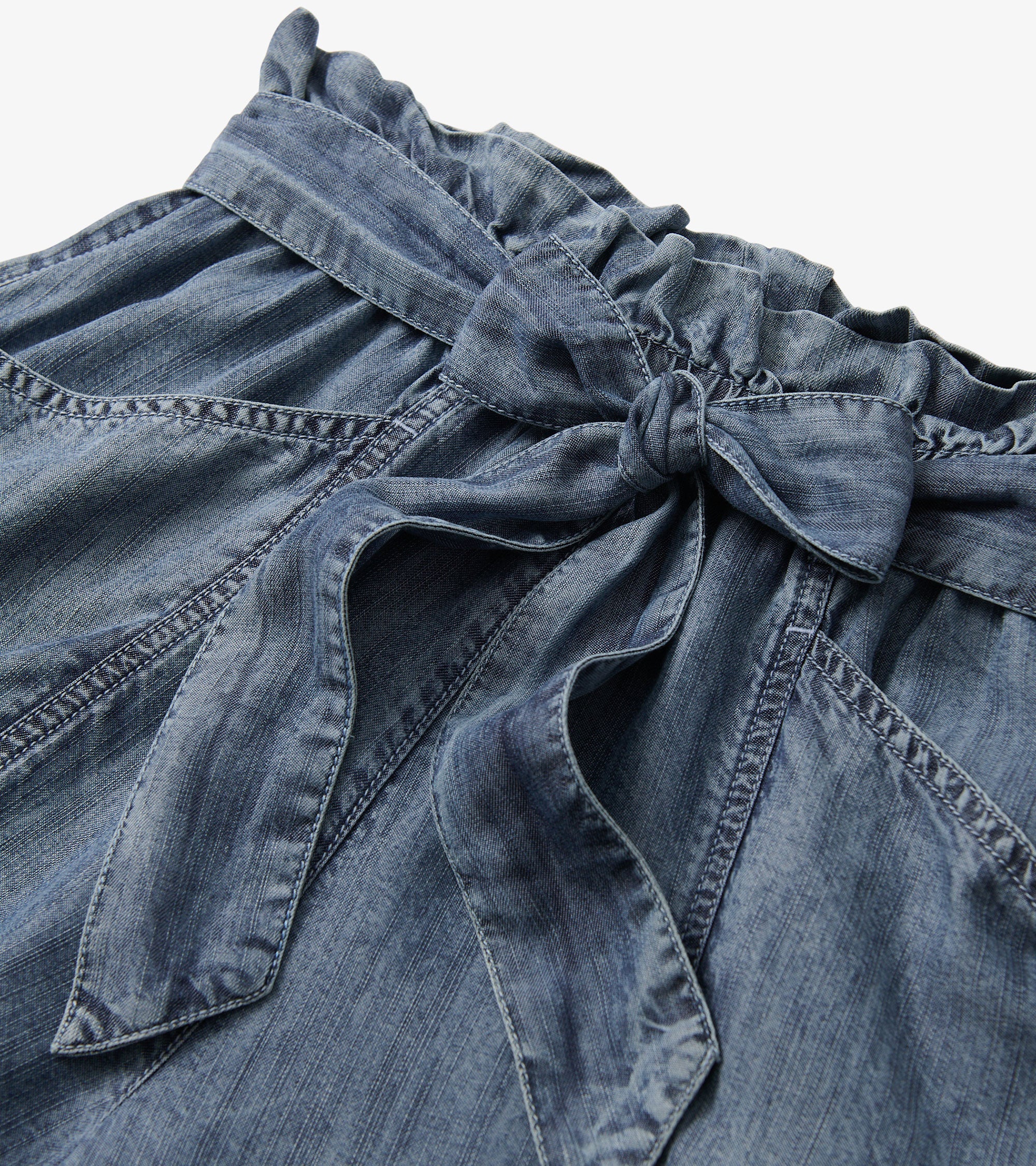 Cassie Shorts - Blue Acid Wash - Image 5