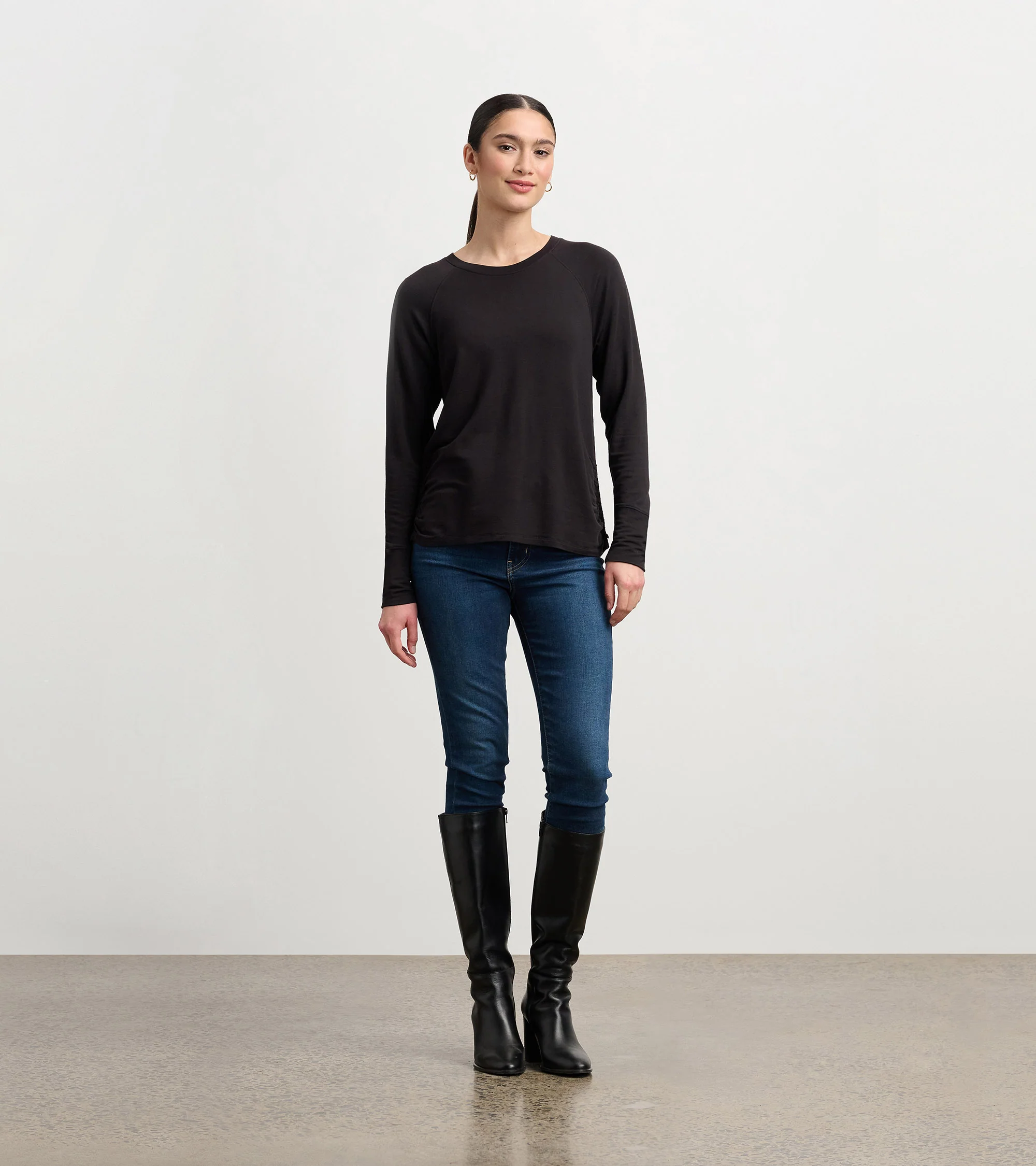 Chantel Pullover - Black Caviar - Image 6