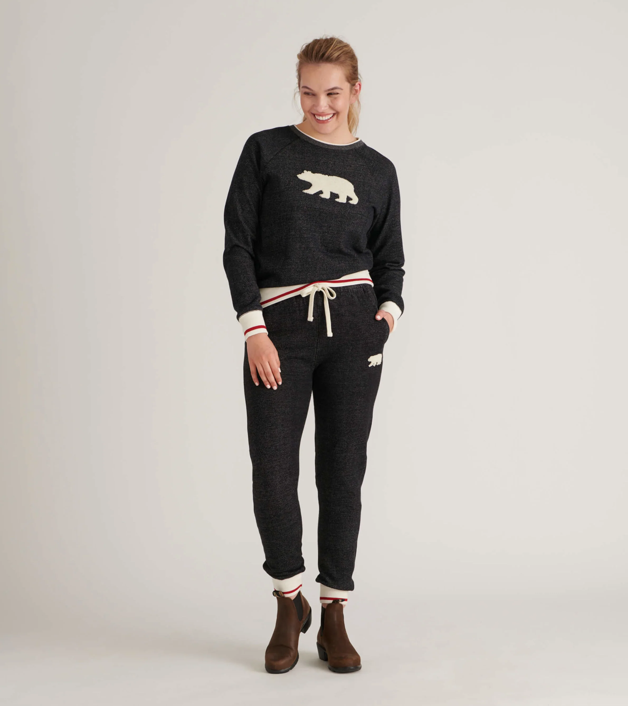 Charcoal Bear Women's Heritage Pullover - Image 2