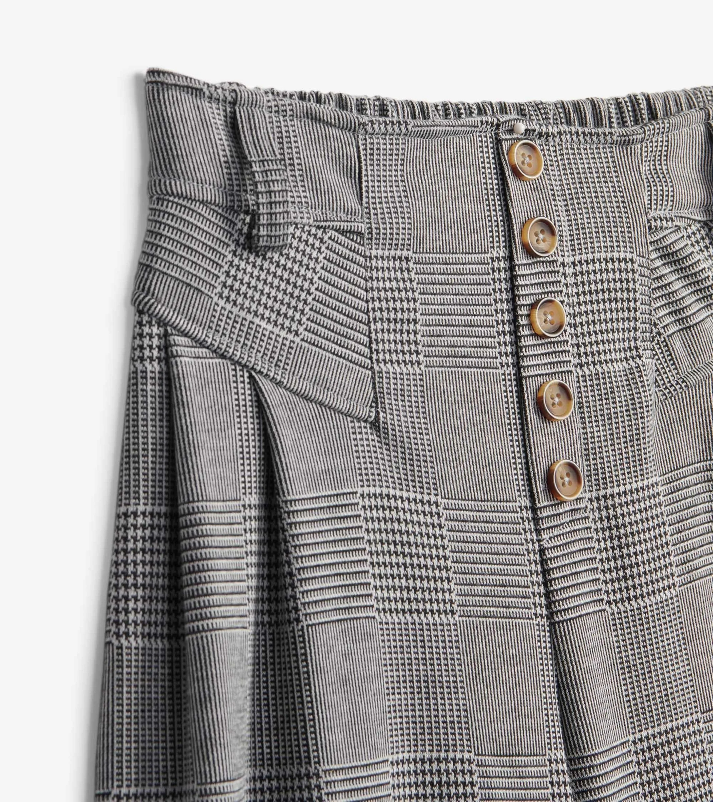 Charlie Wide Leg Pants - Houndstooth - Image 6