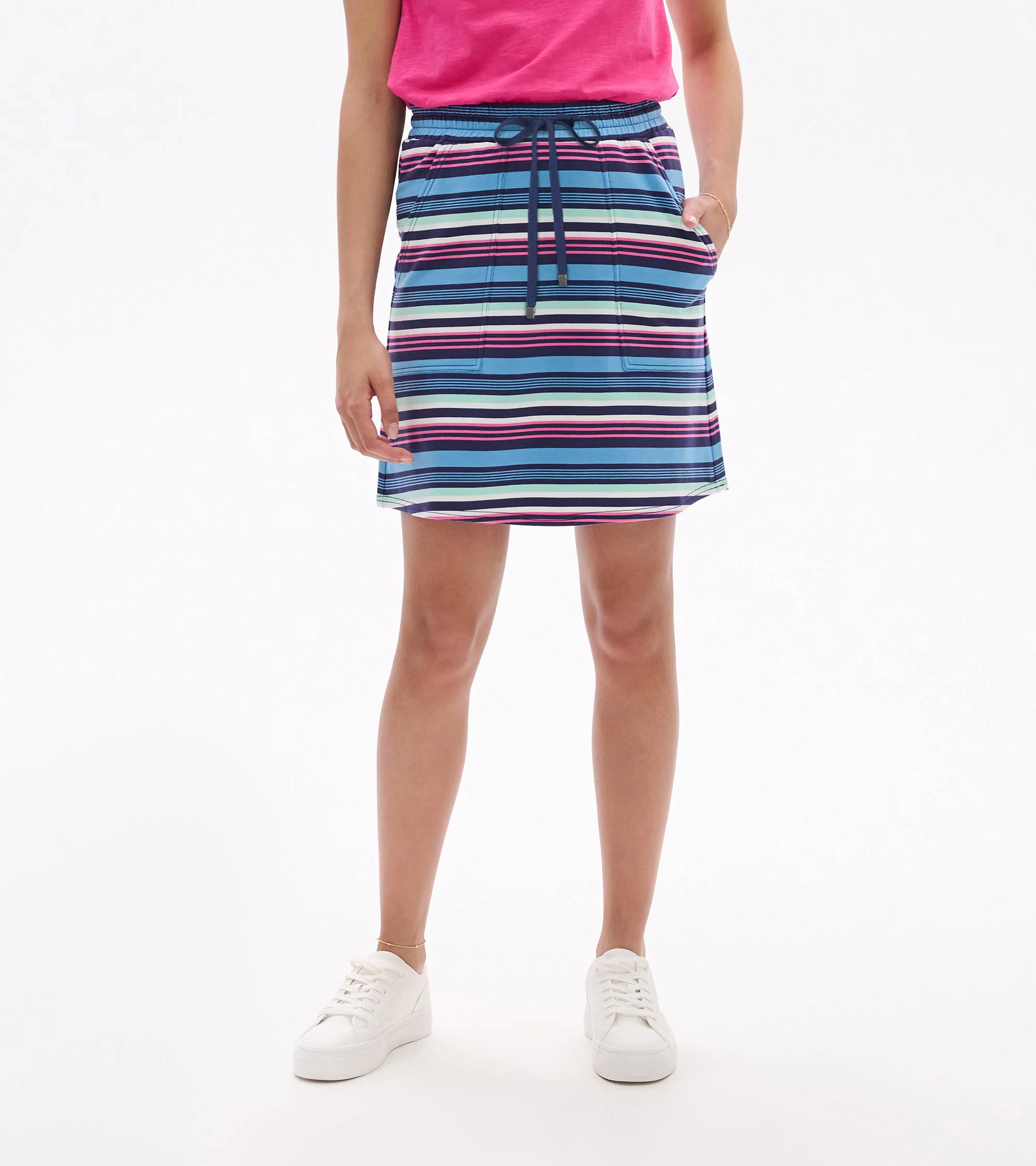 Christine Skirt - Sunset Stripes