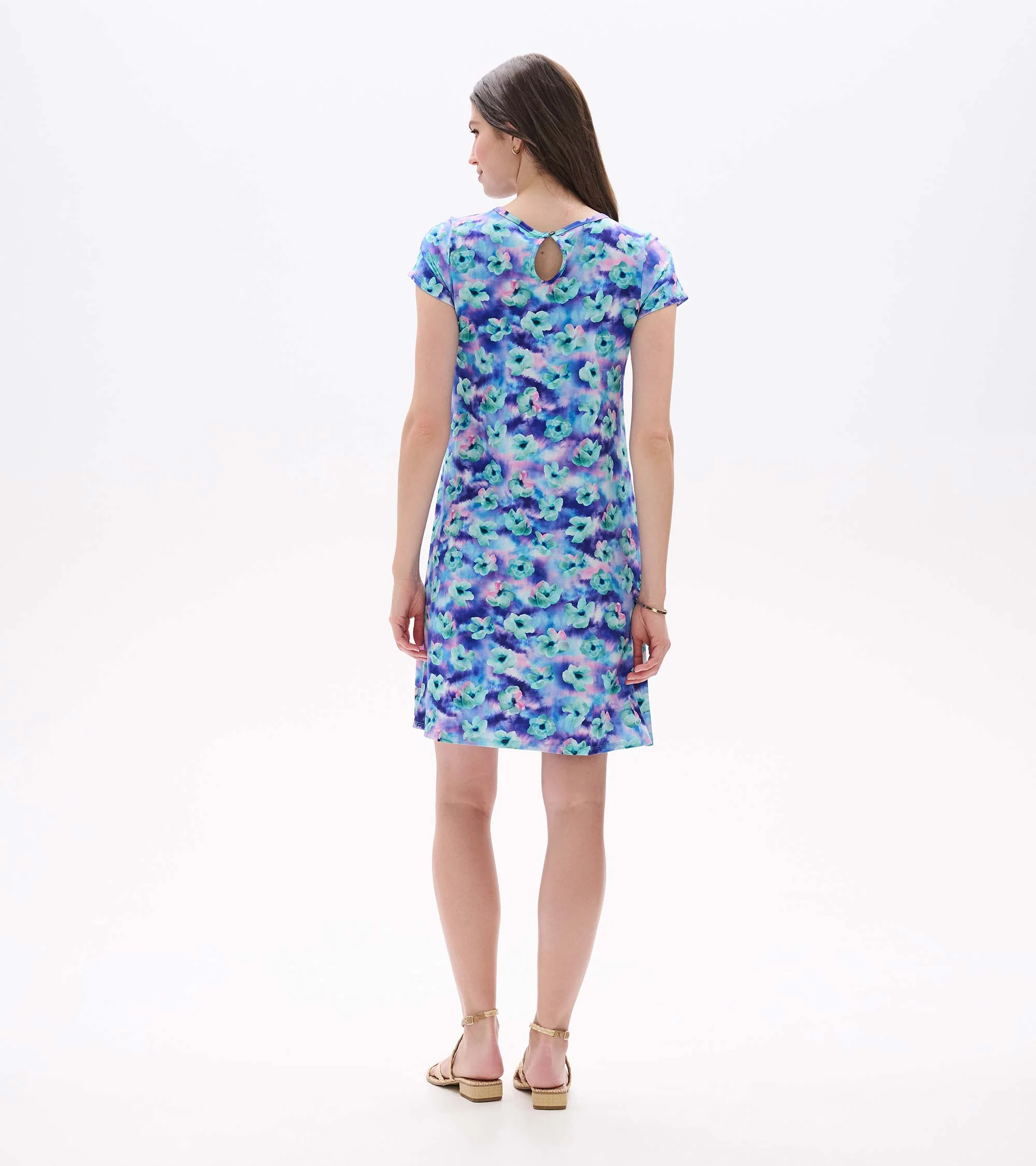 Cici A-Line Dress - Floating Flowers - Image 4