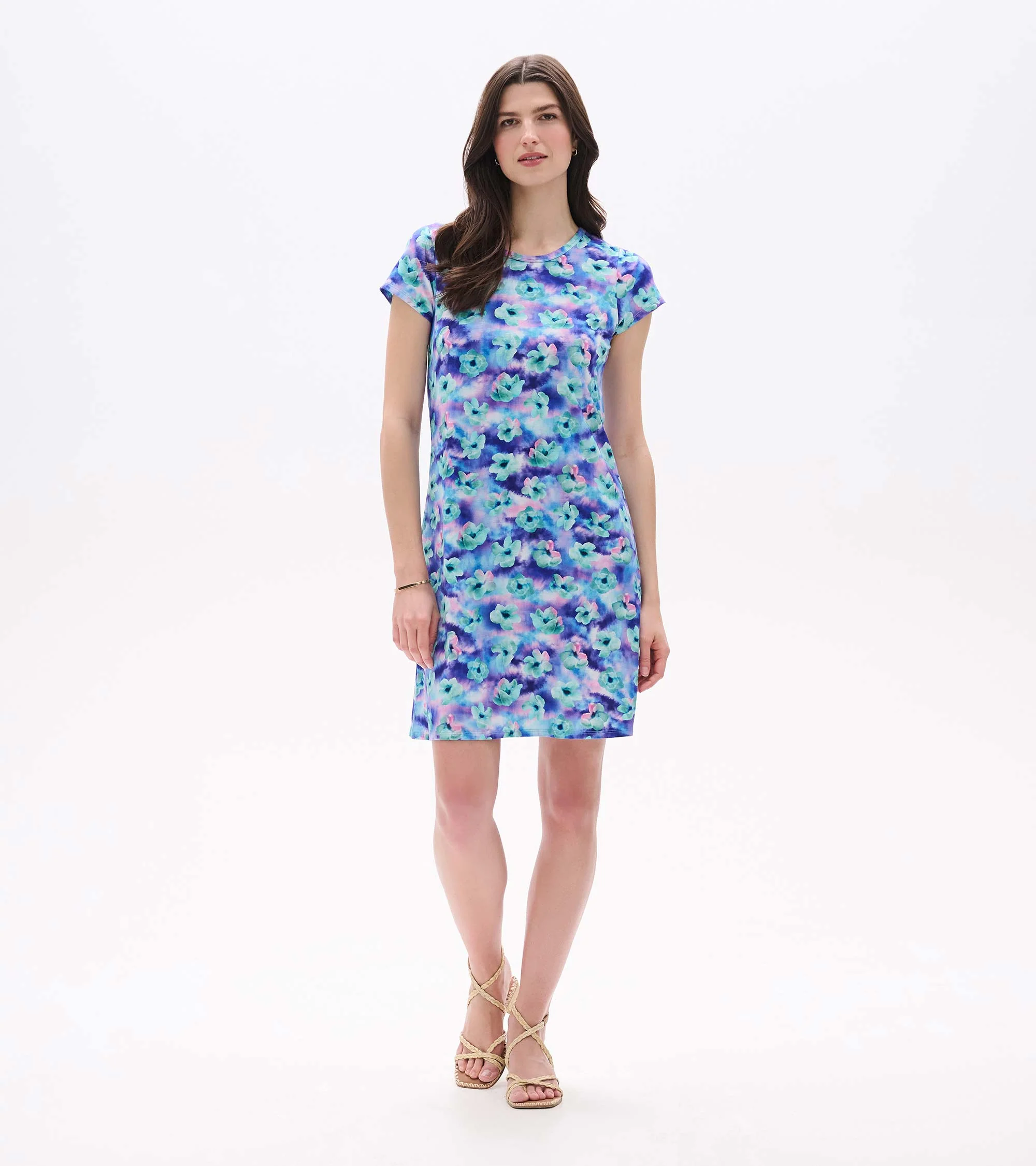 Cici A-Line Dress - Floating Flowers - Image 5