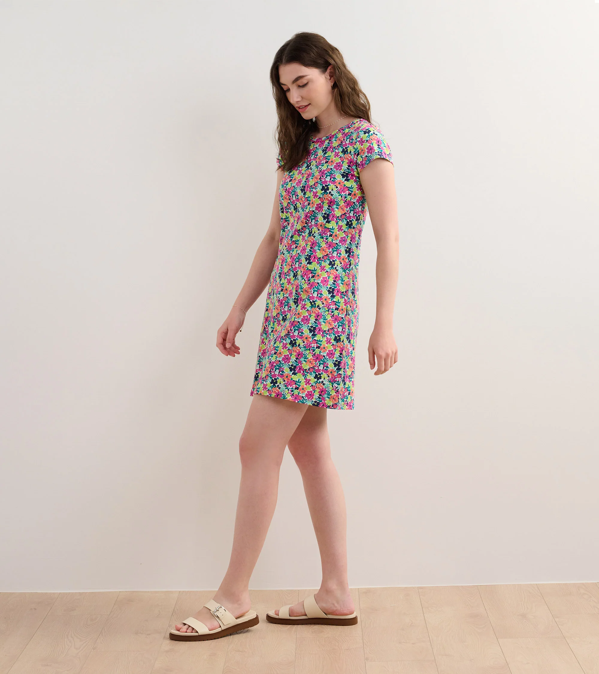 Cici A-Line Dress - Fresh Flowers - Image 2