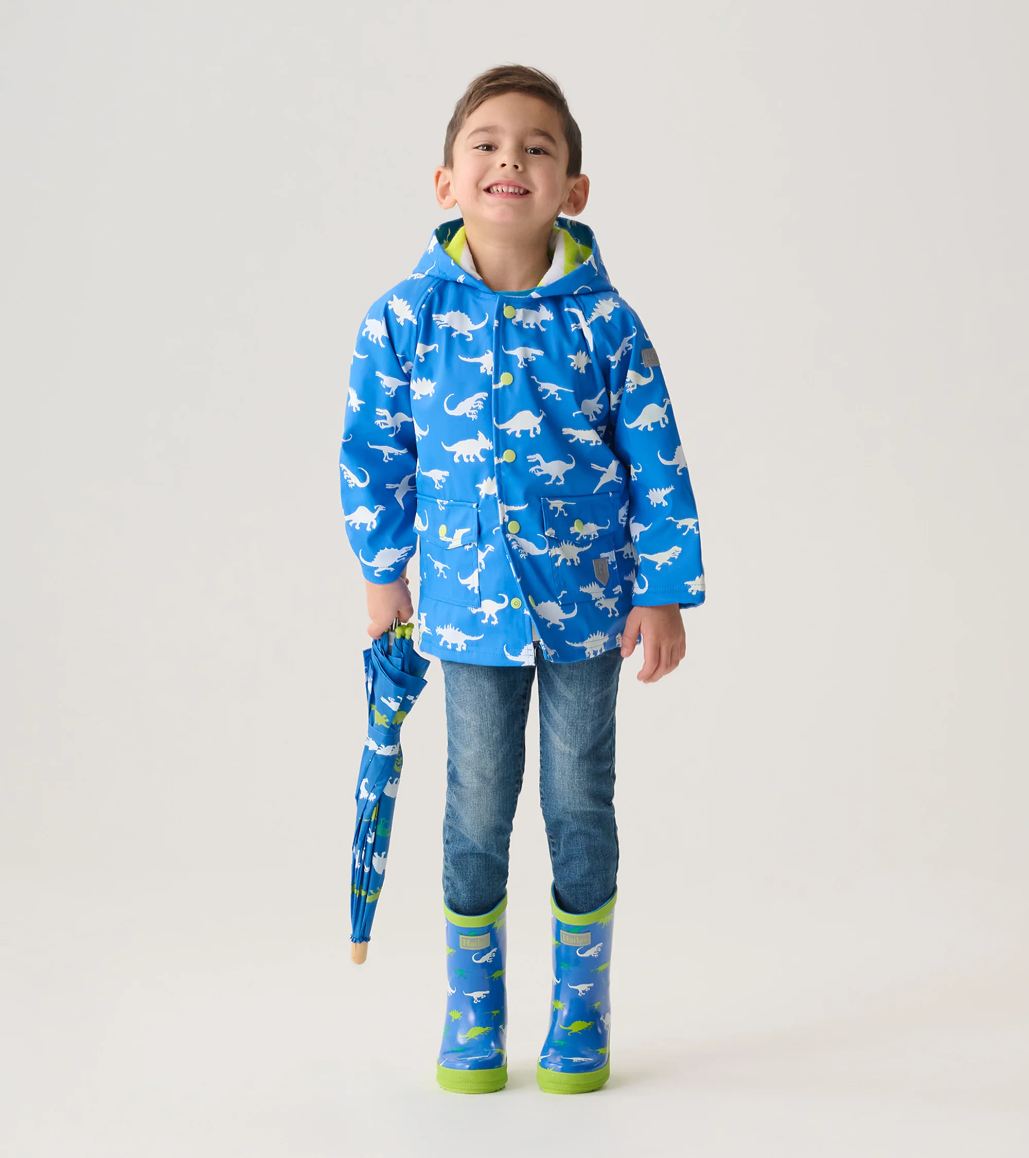 Colour Changing Dinosaur Ménagerie Raincoat - Image 3