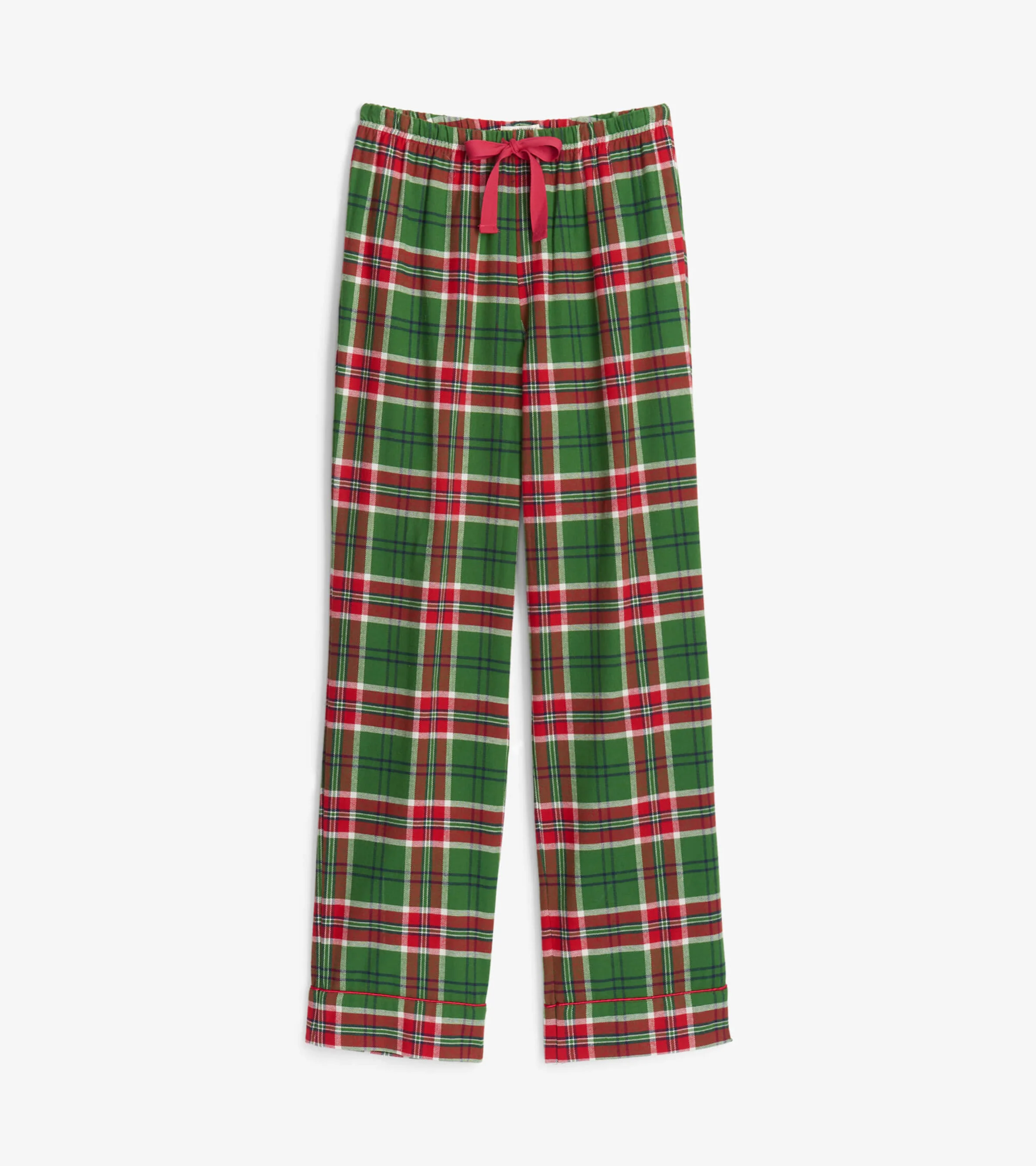 Women's Country Christmas Plaid Flannel Pajama Set - Image 5