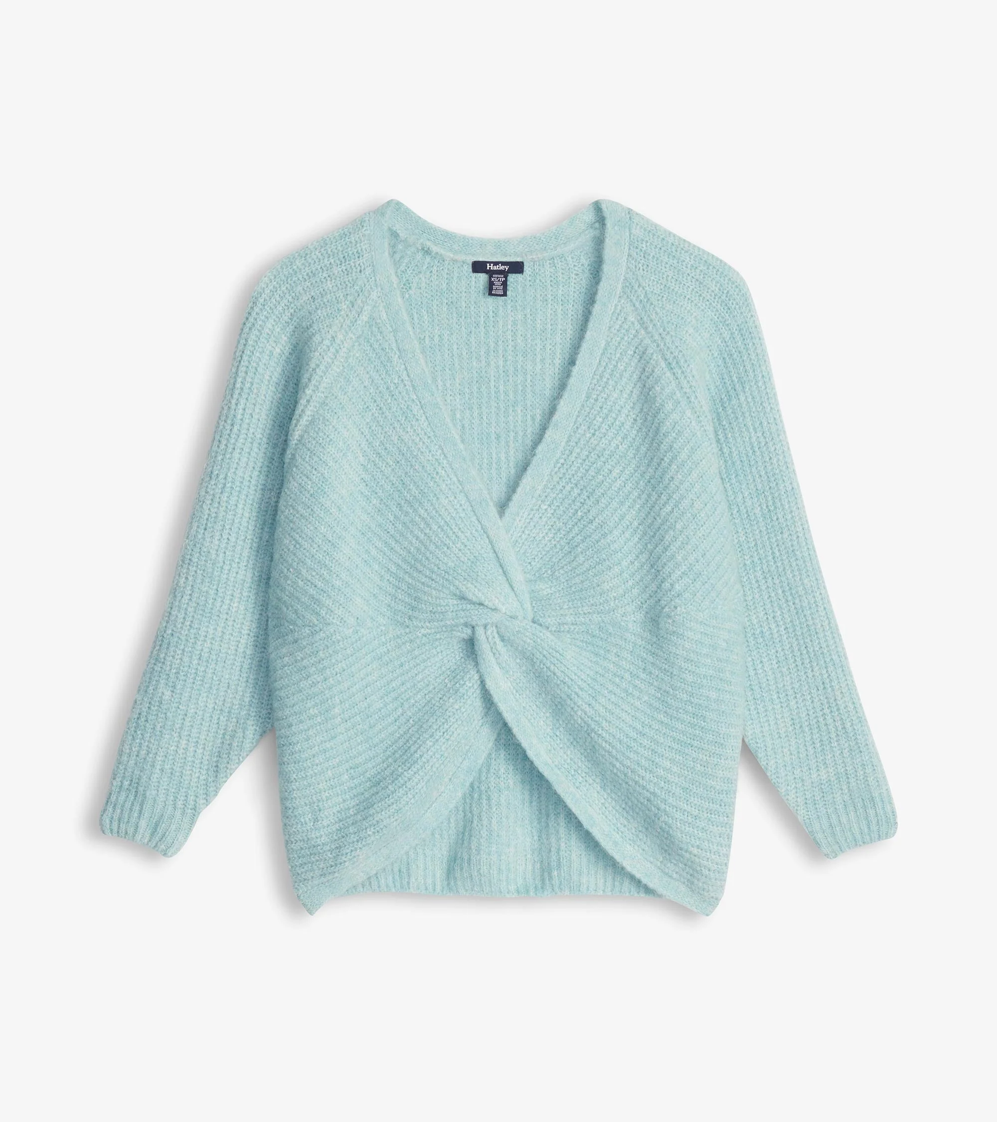 Cross Over Sweater - Sage Green - Image 2
