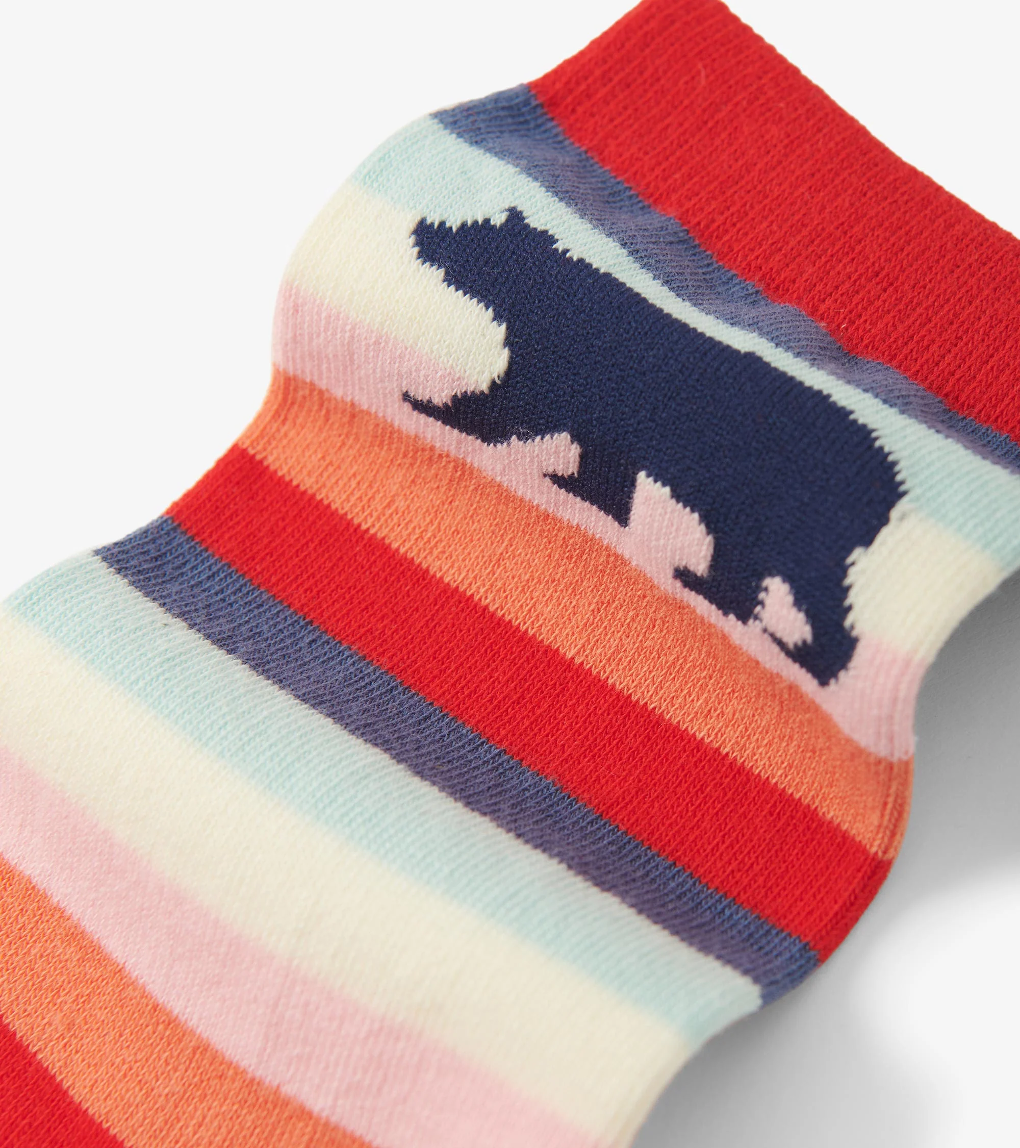 Cute Stripe Bears Women's Crew Socks - Image 4