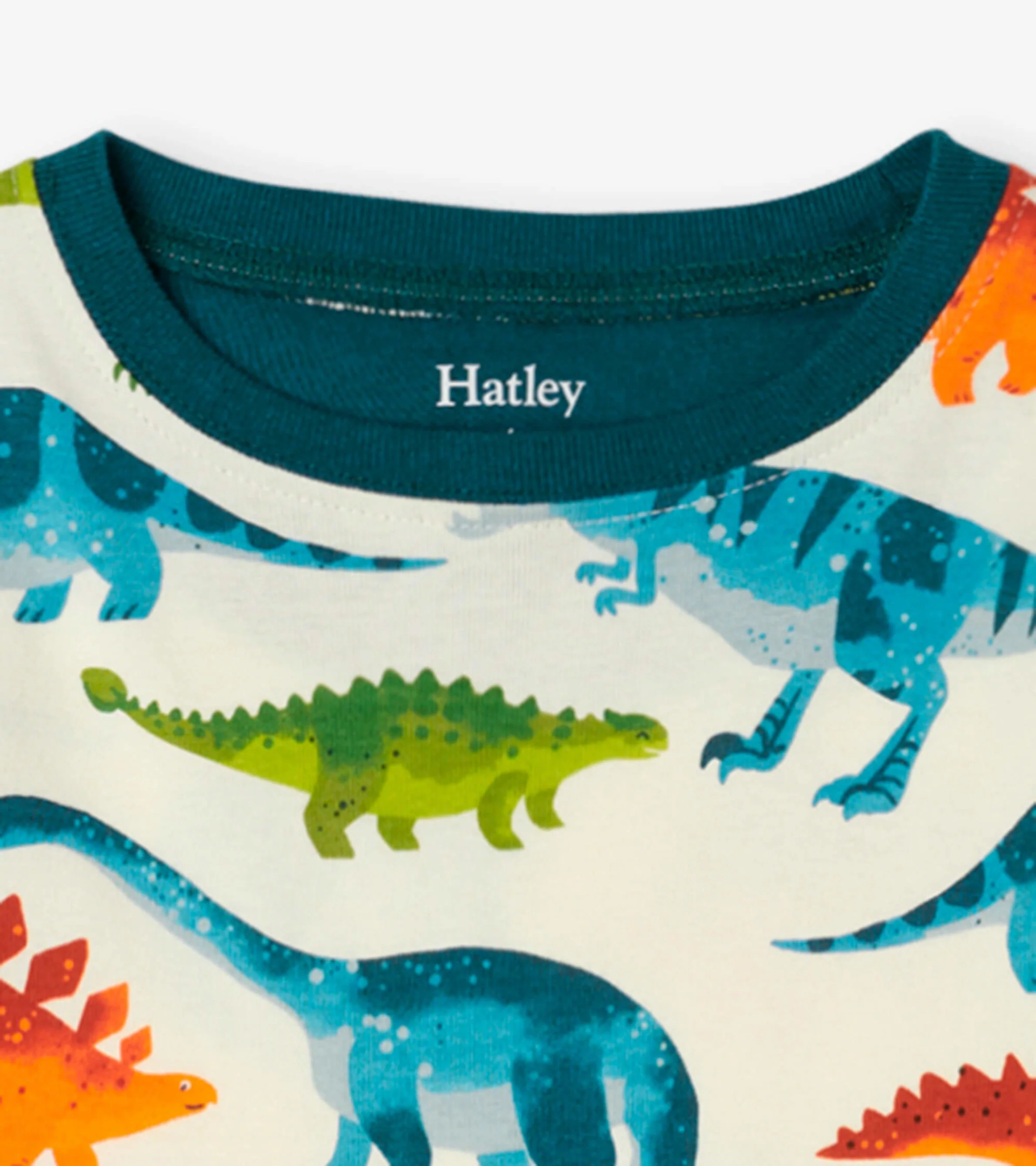 Dinosaur Park Organic Cotton Kids Pajama Set - Image 3