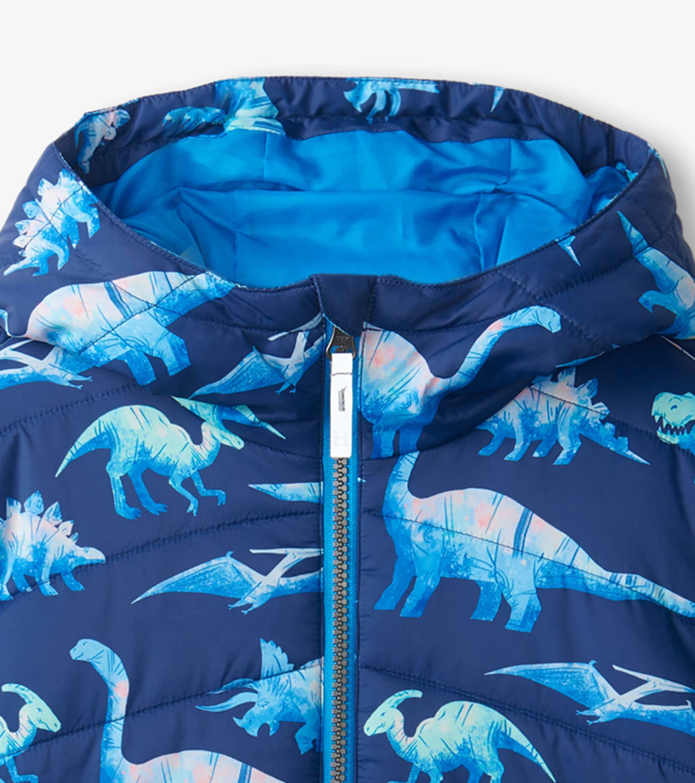Dinosaur Kids Puffer Jacket - Image 6