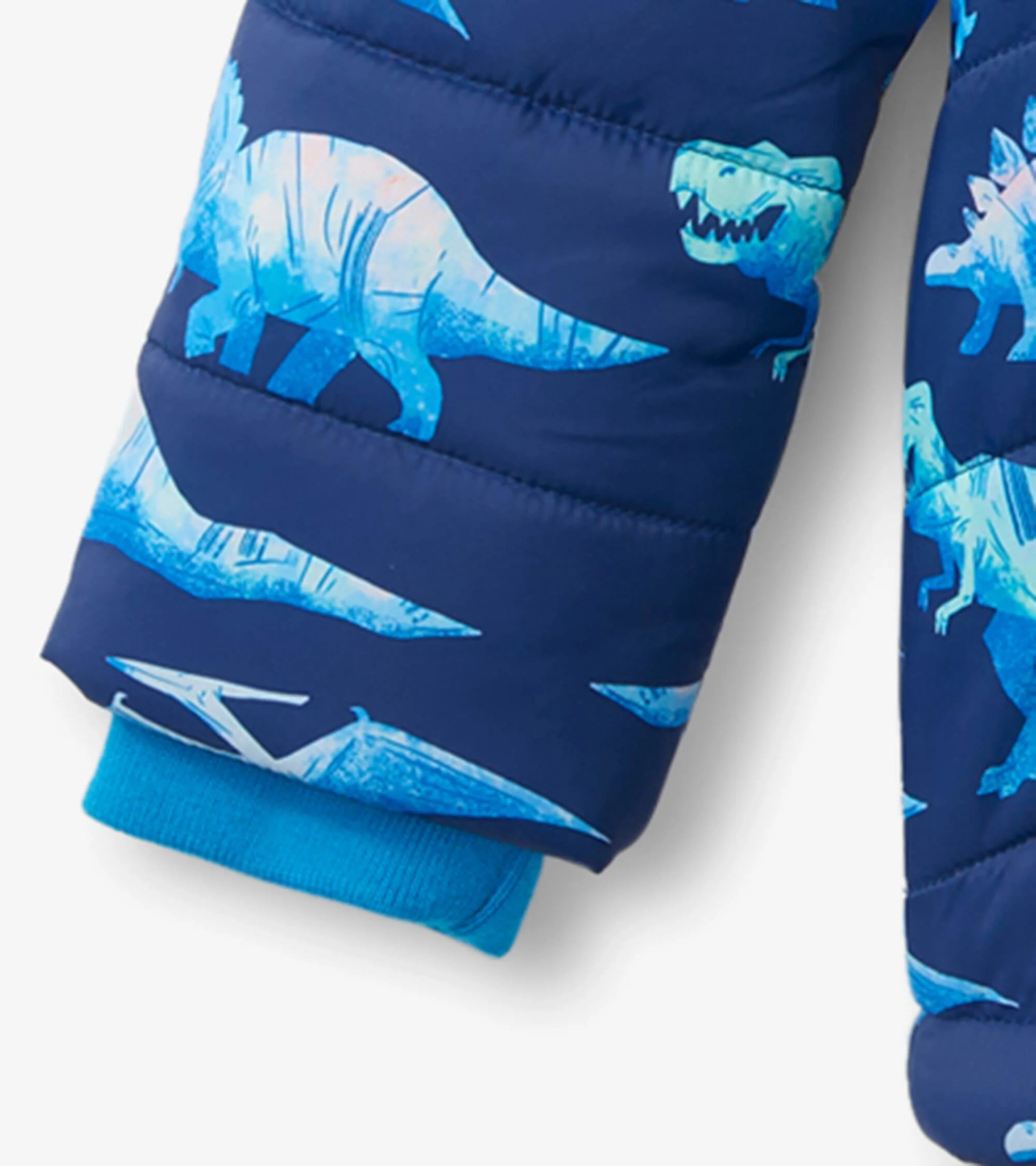 Dinosaur Kids Puffer Jacket - Image 7