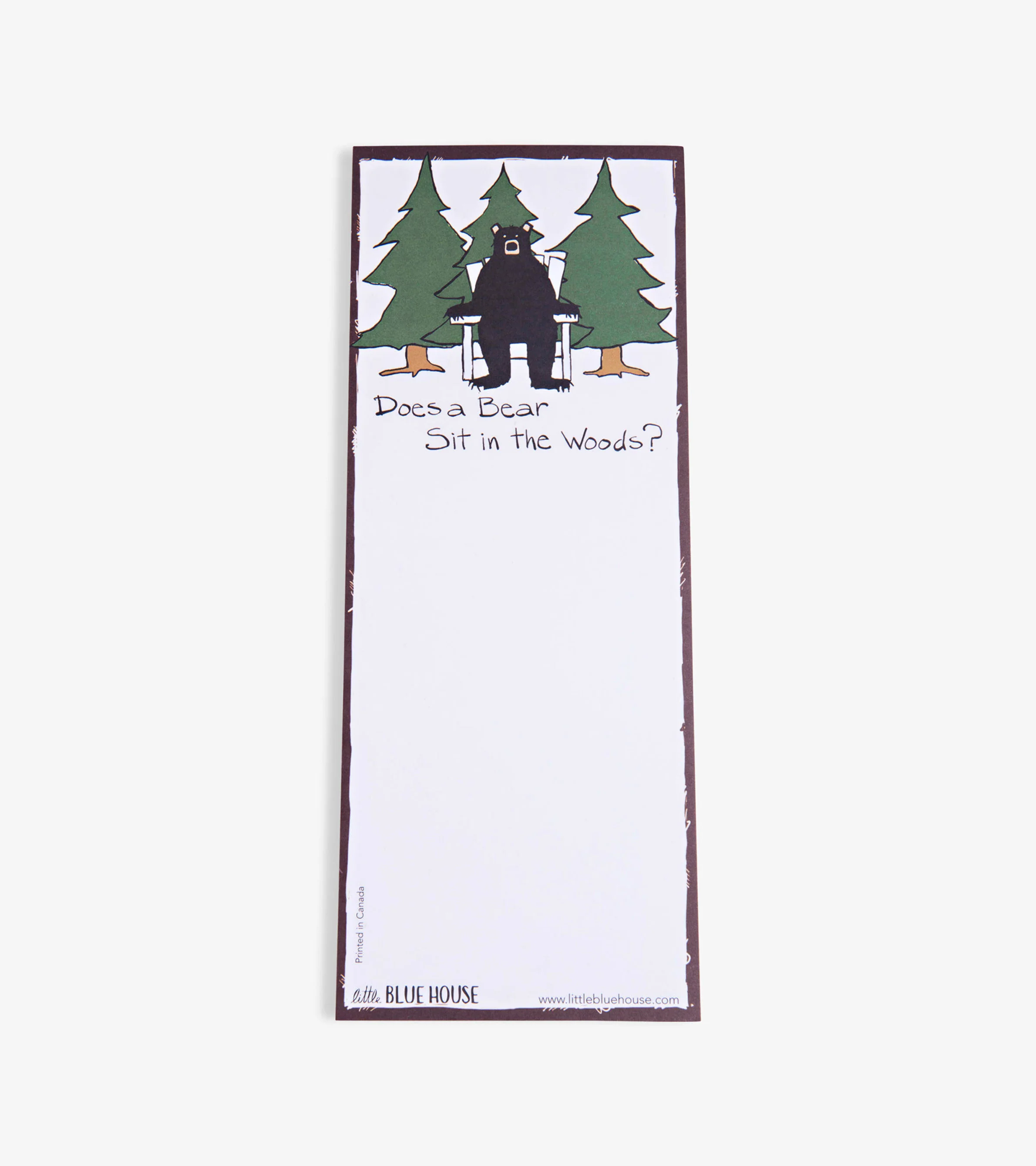 Does a Bear Sit in the Woods Magnetic List