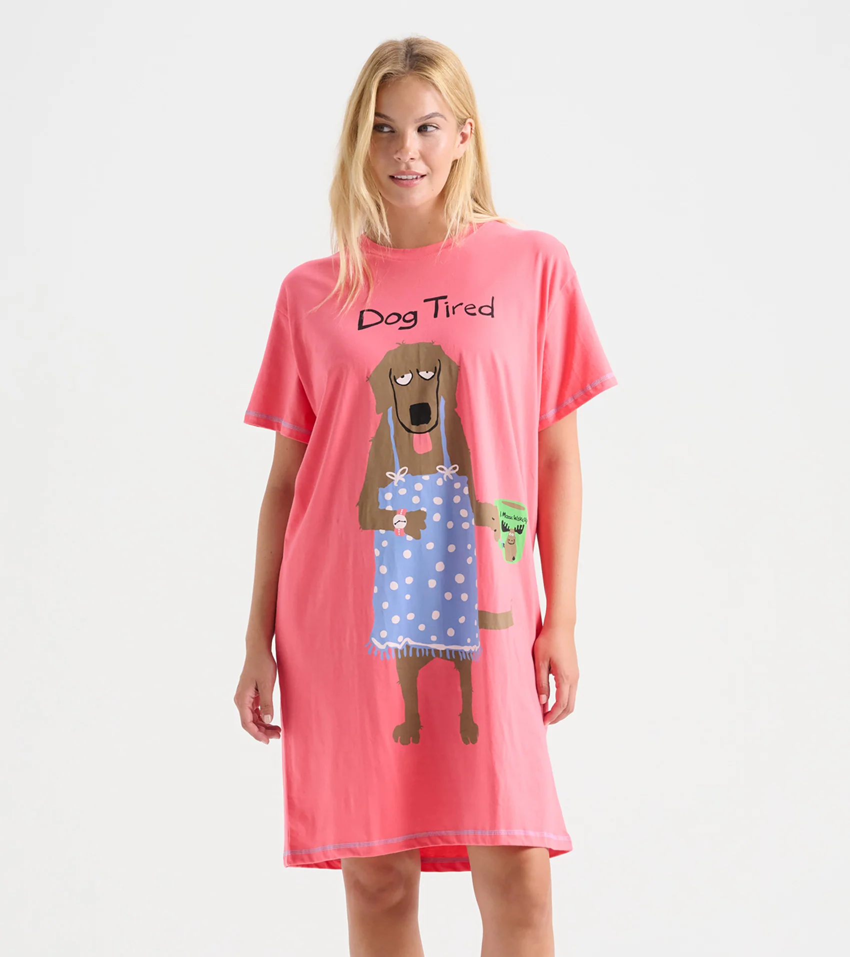 Dog Tired Women's Cotton Sleepshirt