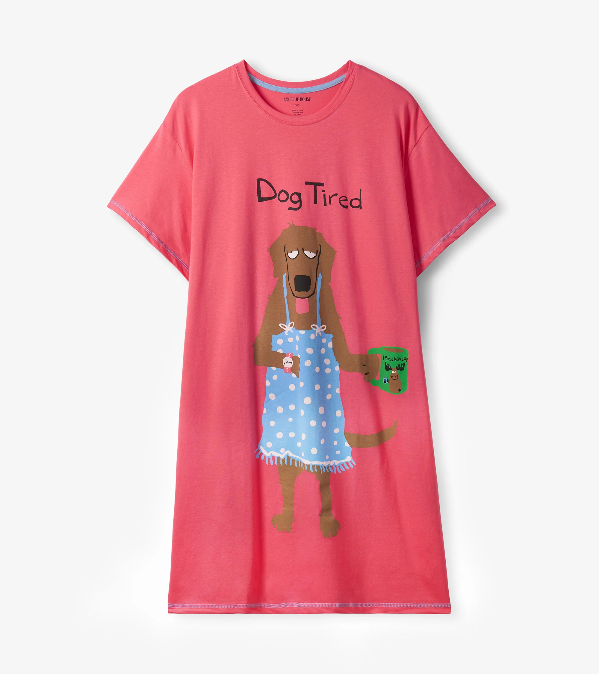 Dog Tired Women's Cotton Sleepshirt - Image 2