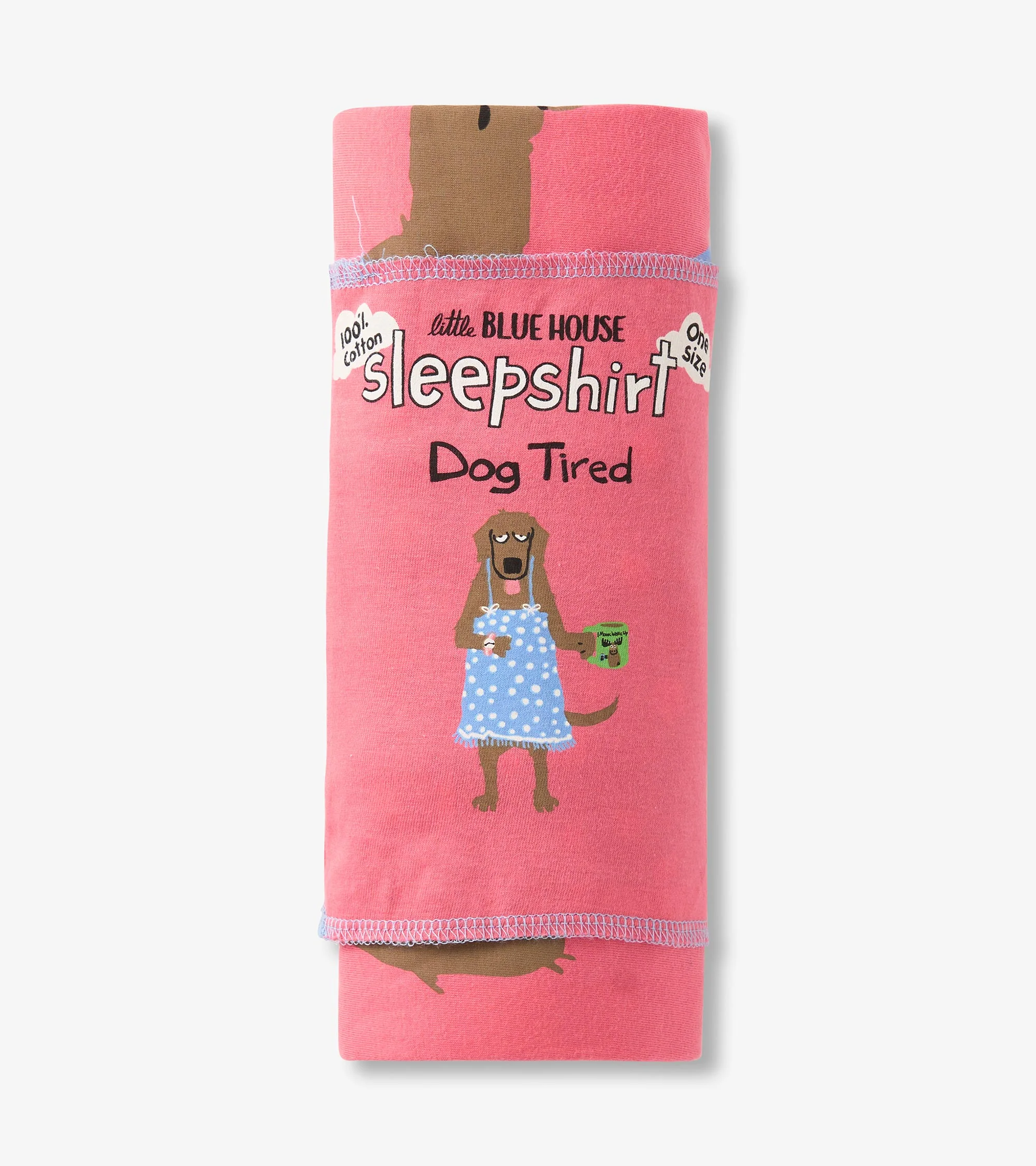 Dog Tired Women's Cotton Sleepshirt - Image 3