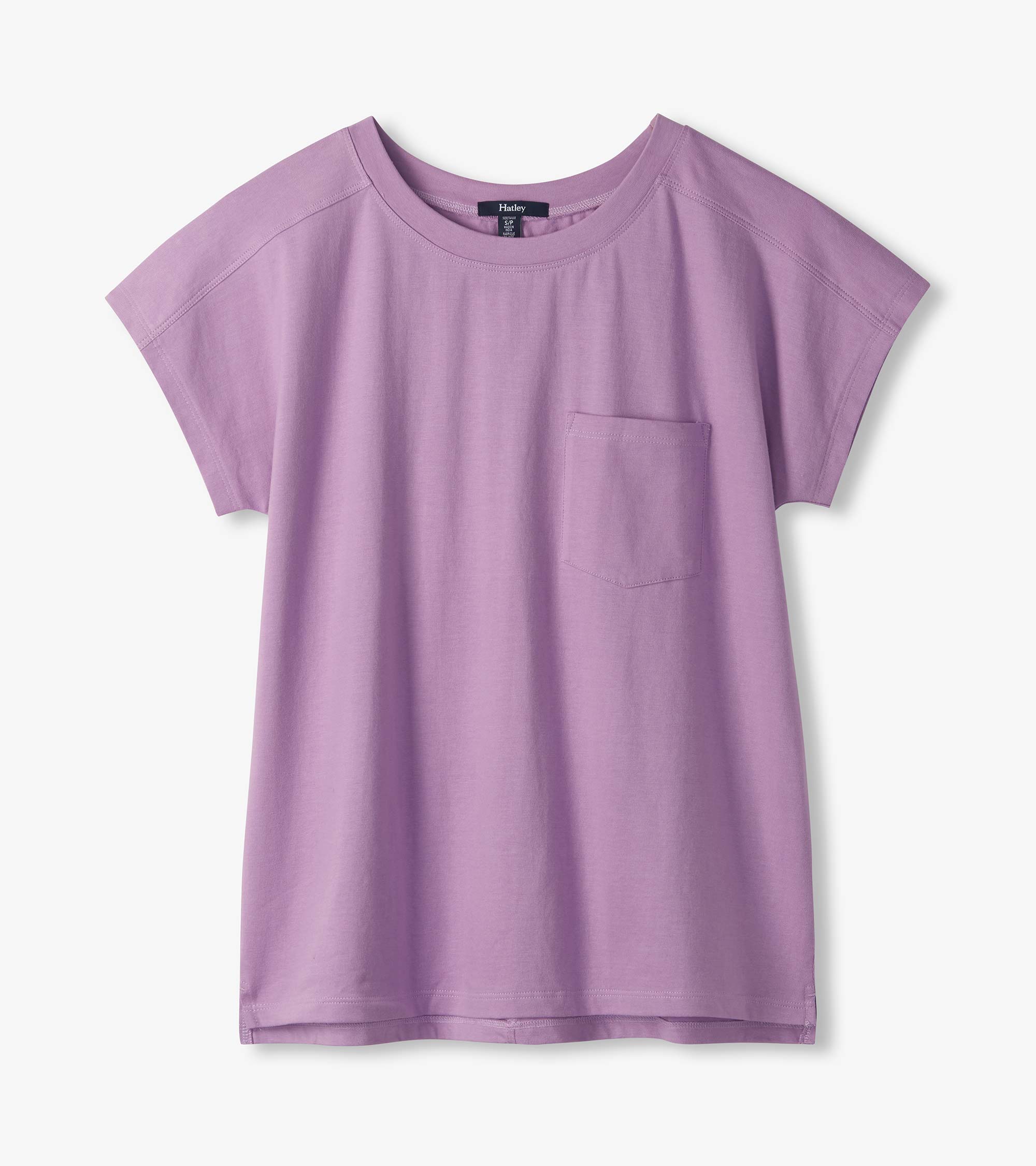 Ella Relaxed Tee - English Lavender - Image 2