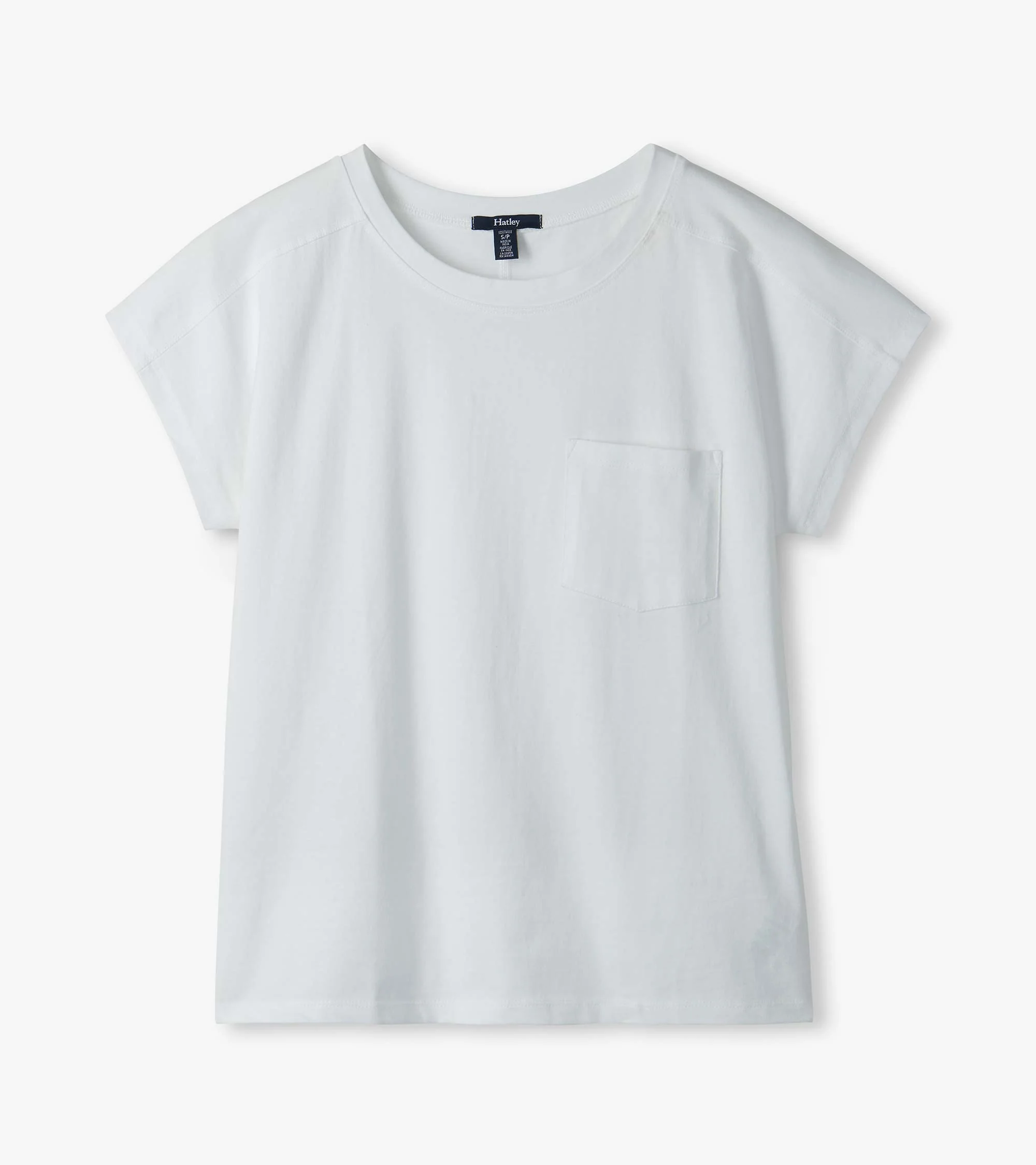 Ella Relaxed Tee - White - Image 2