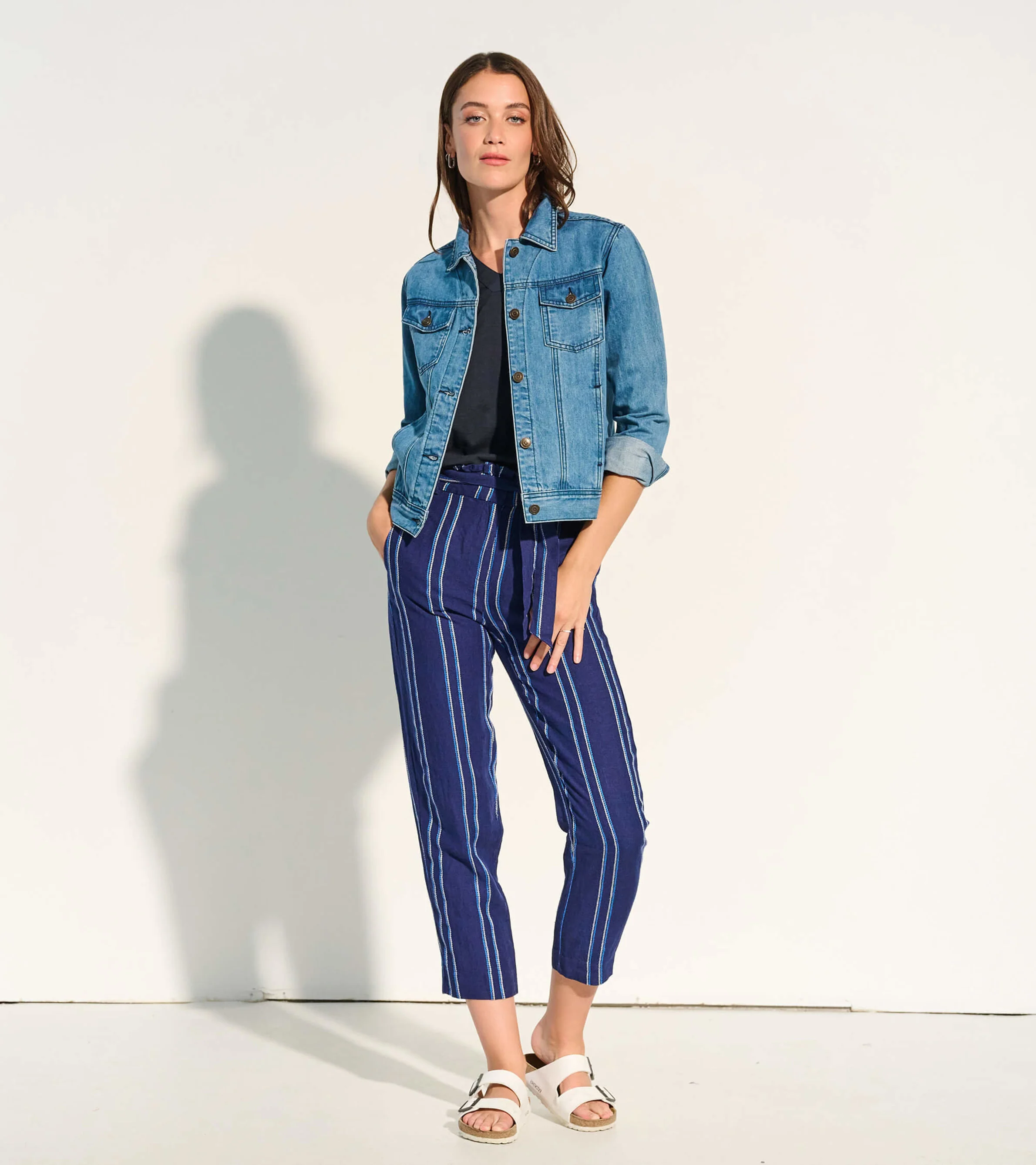 Embroidered Denim Jacket - Image 3