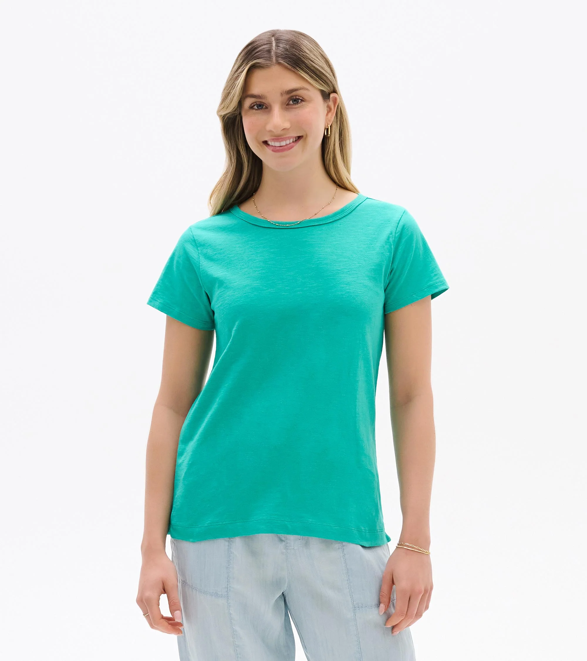 Essential Crew Neck Tee - Arcadia - Image 3