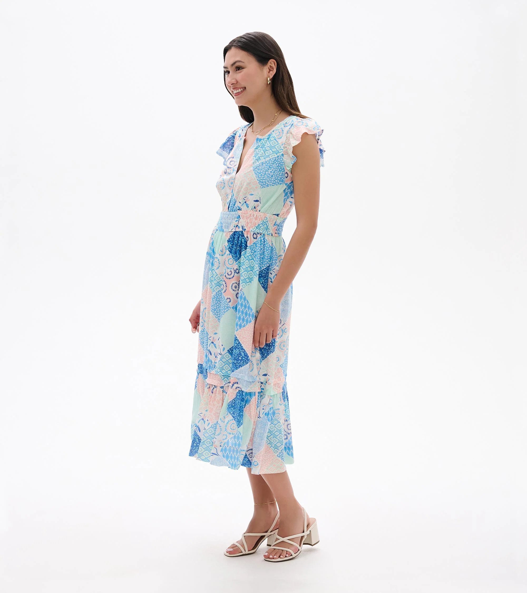 Fiona Dress - Mixed Match Patches - Image 4