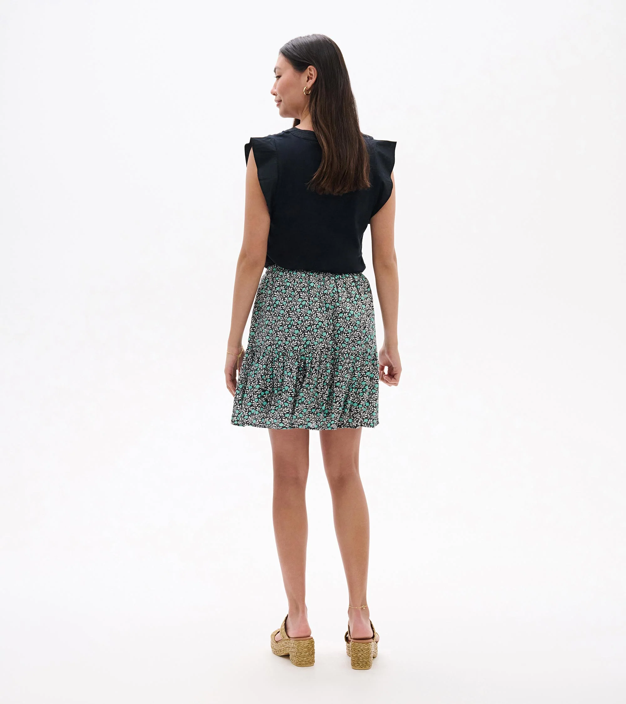 Flounce Skirt - Mini Vines - Image 5